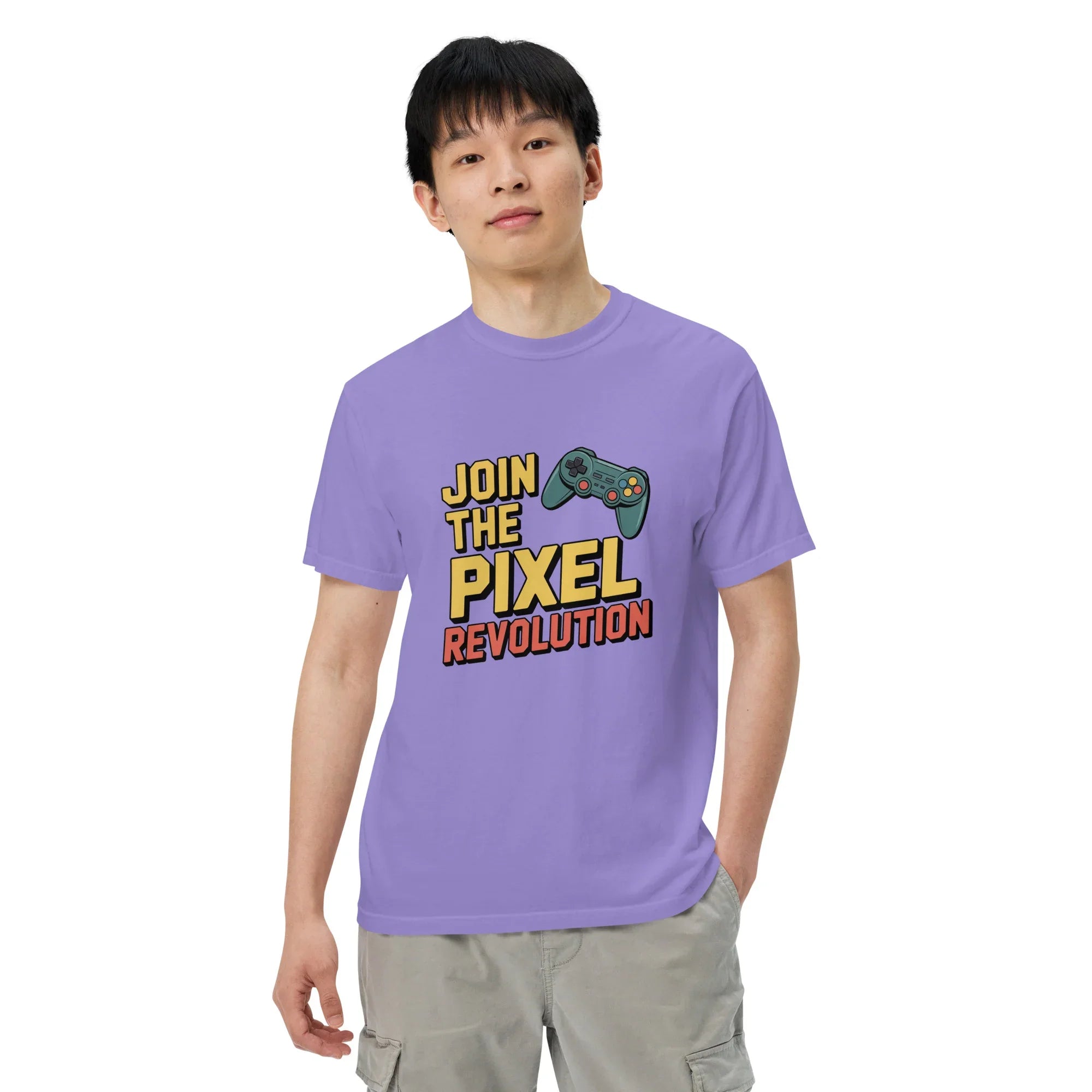 Join the Pixel Revolution Shirt – Retro Gamer Movement Tee - RaZits