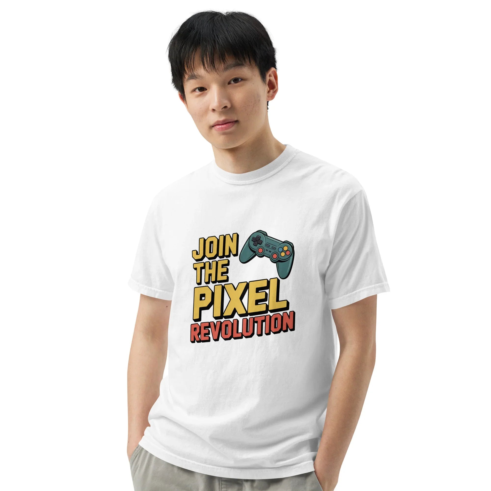 Join the Pixel Revolution Shirt – Retro Gamer Movement Tee - RaZits