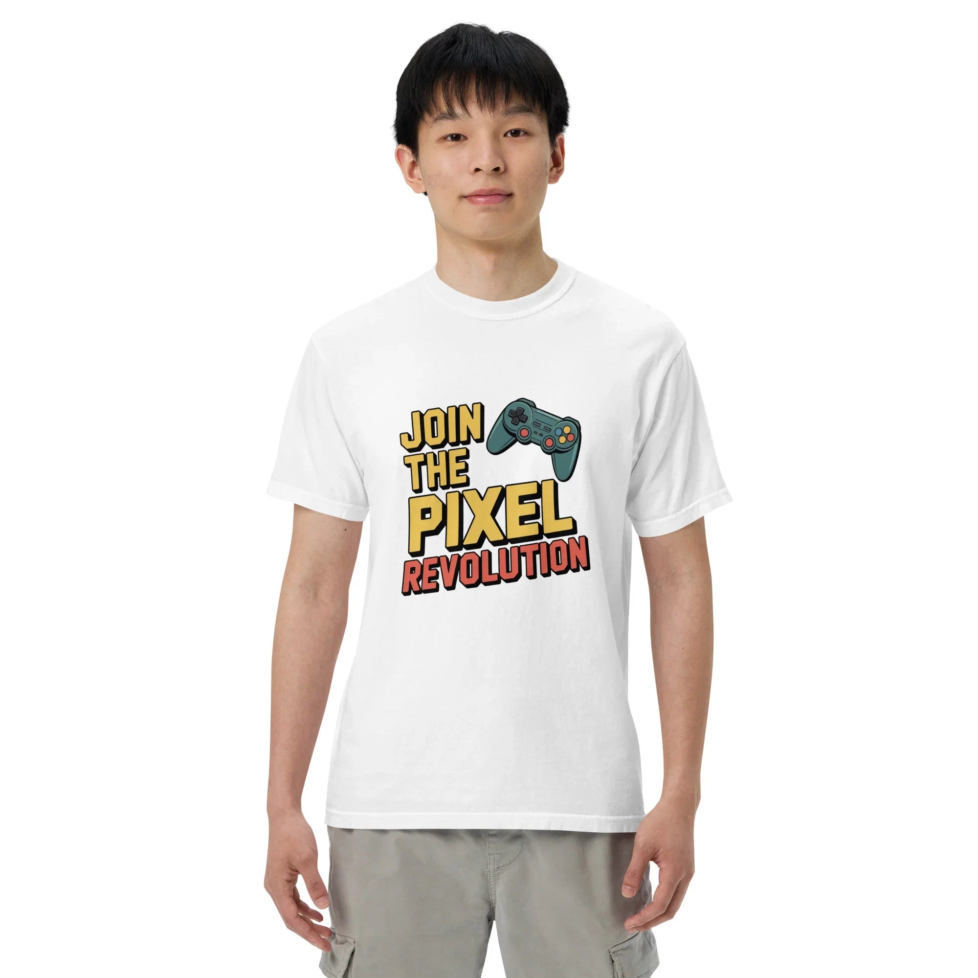 Join the Pixel Revolution Shirt – Retro Gamer Movement Tee - RaZits