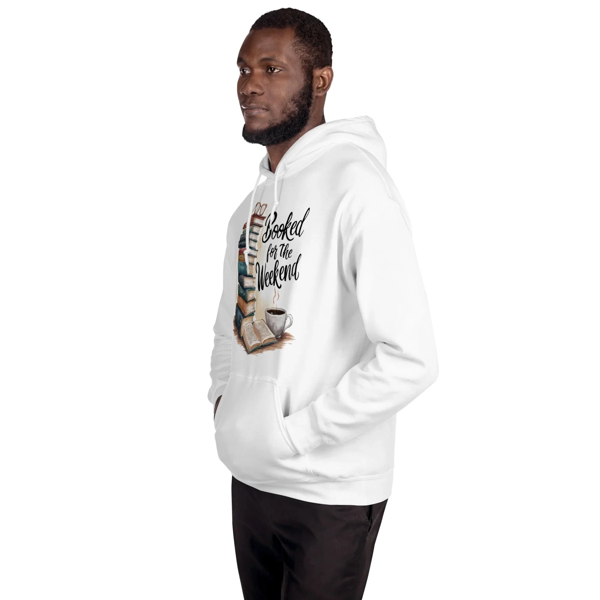 Booked For The Weekend Cozy Book Lover Hoodie - RaZits