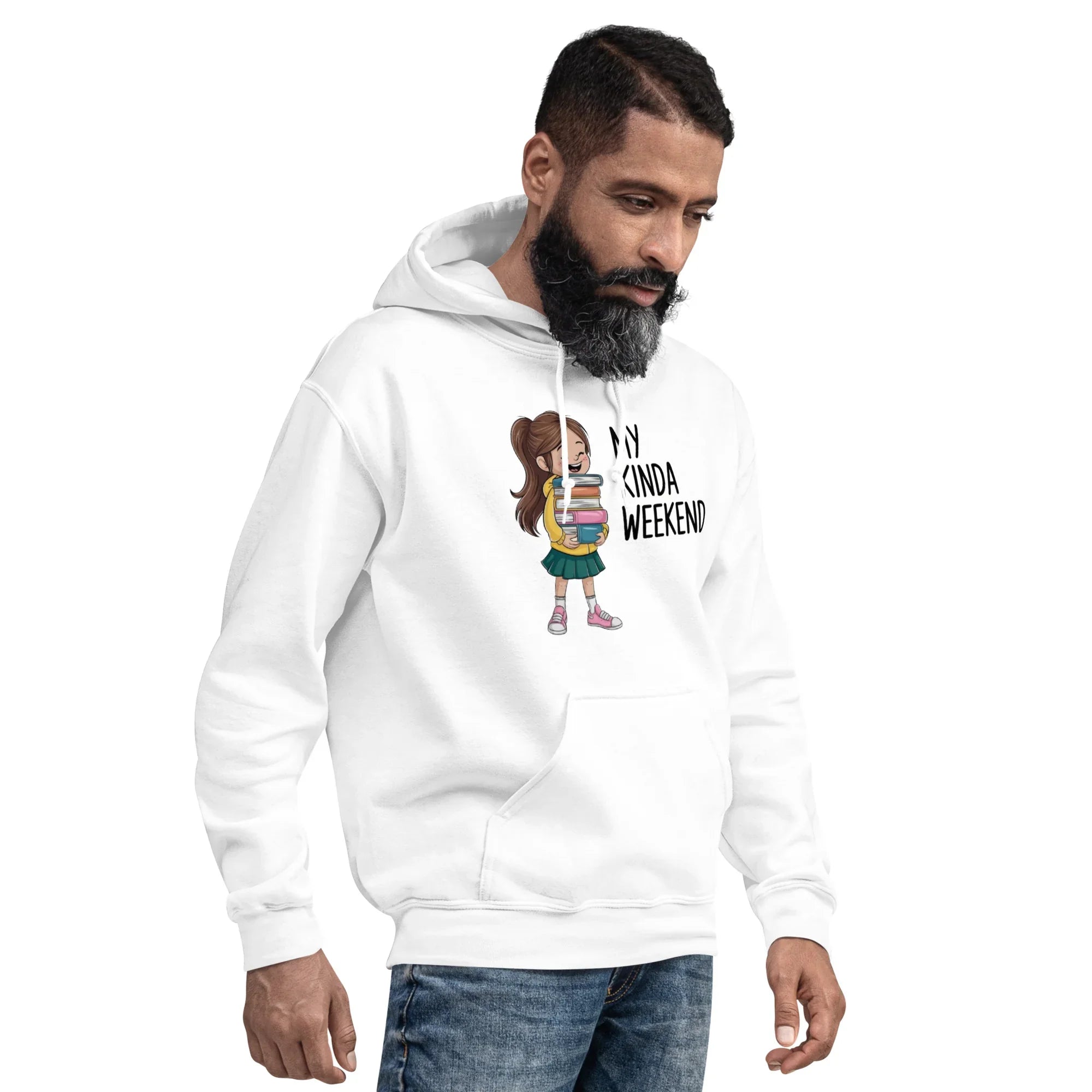 My Kinda Weekend Hoodie – Cute Book Lover Sweatshirt - RaZits