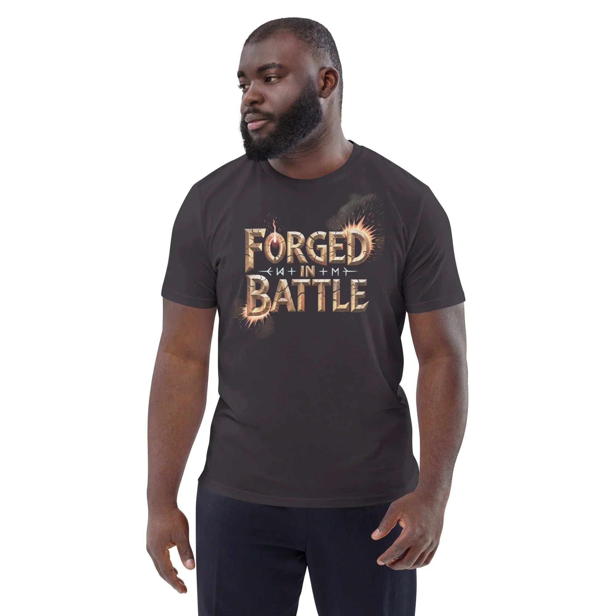 Forged in Battle Hack-and-Slash T-Shirt - RaZits