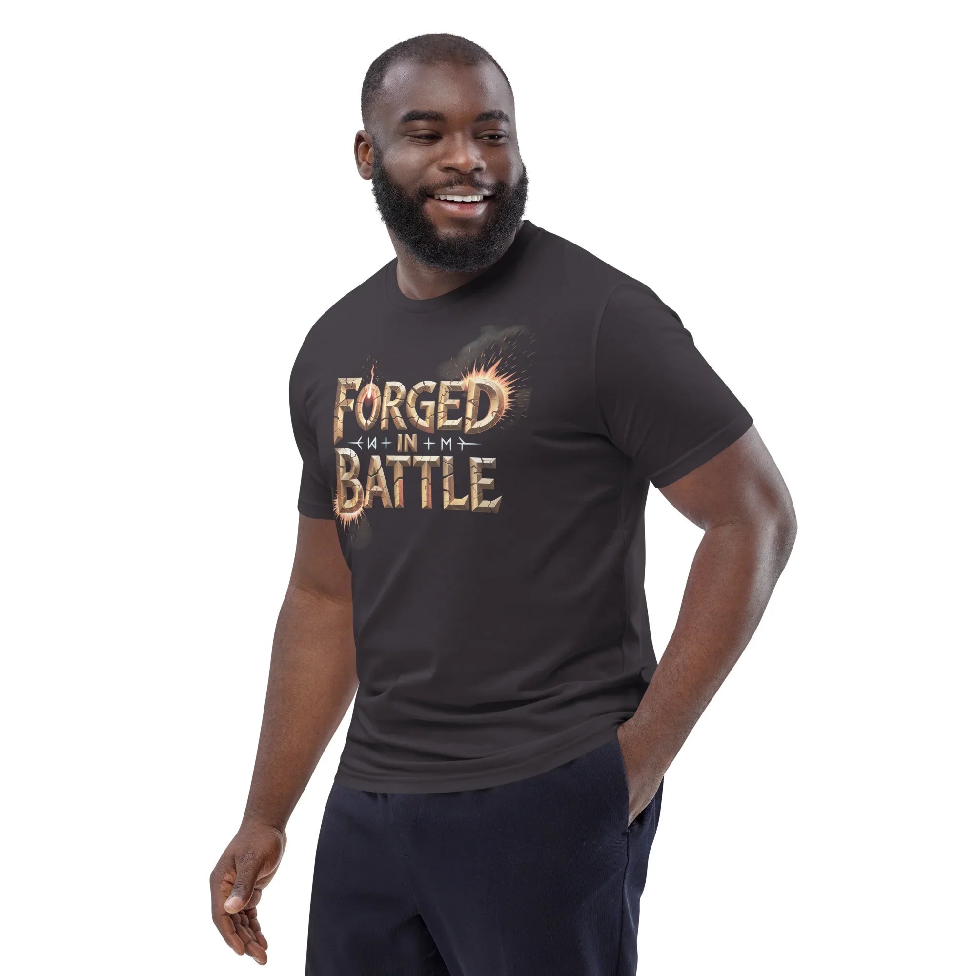 Forged in Battle Hack-and-Slash T-Shirt - RaZits