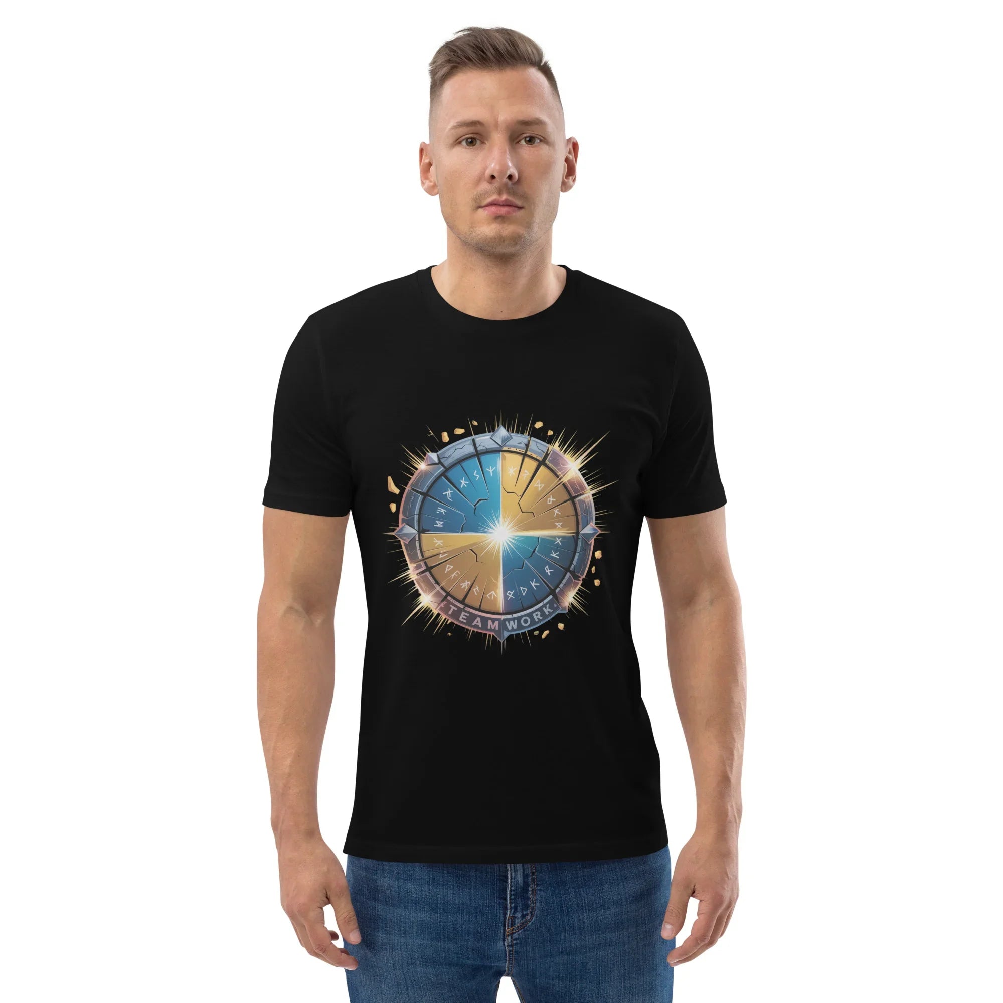 Teamwork Rune Hack-and-Slash T-Shirt - RaZits