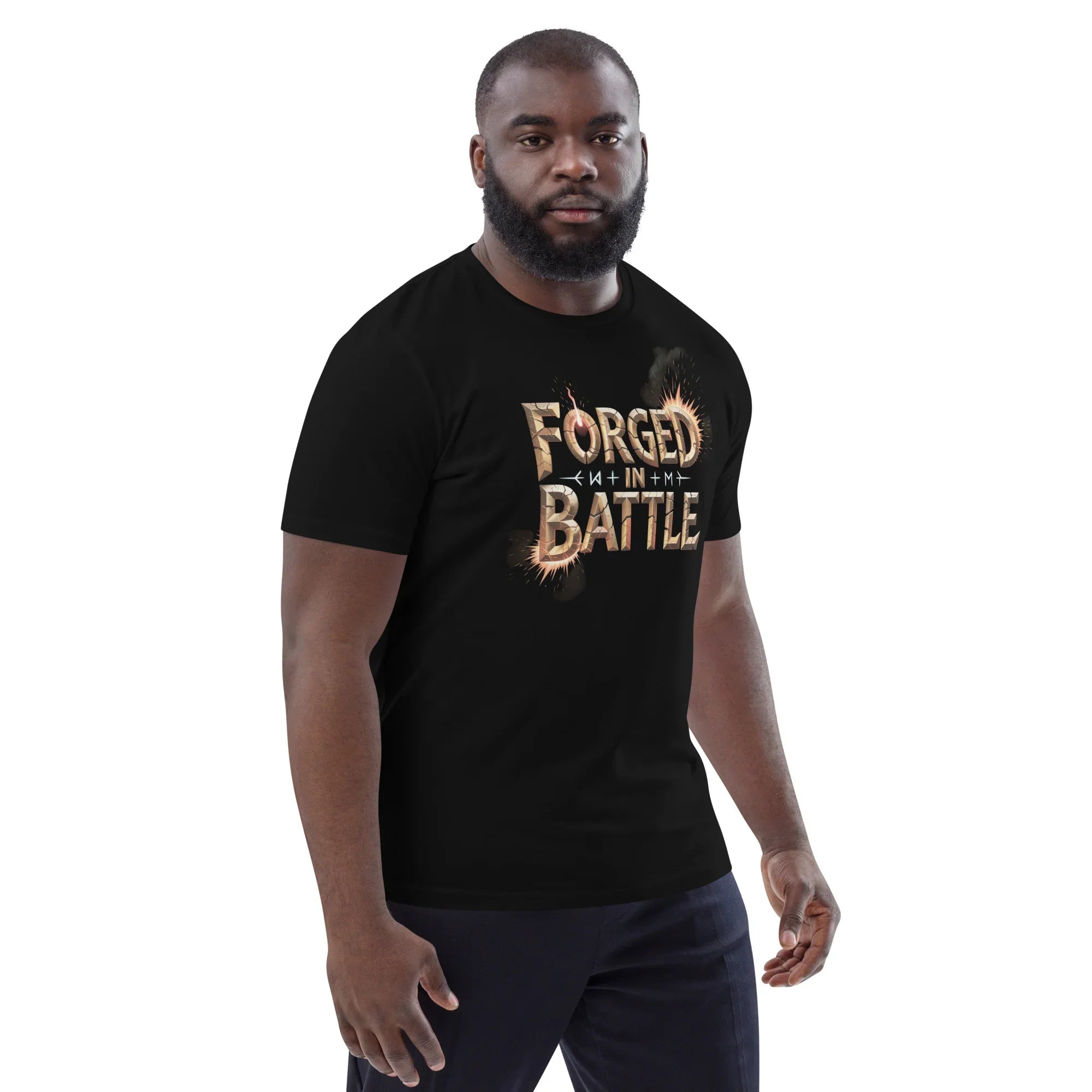 Forged in Battle Hack-and-Slash T-Shirt - RaZits