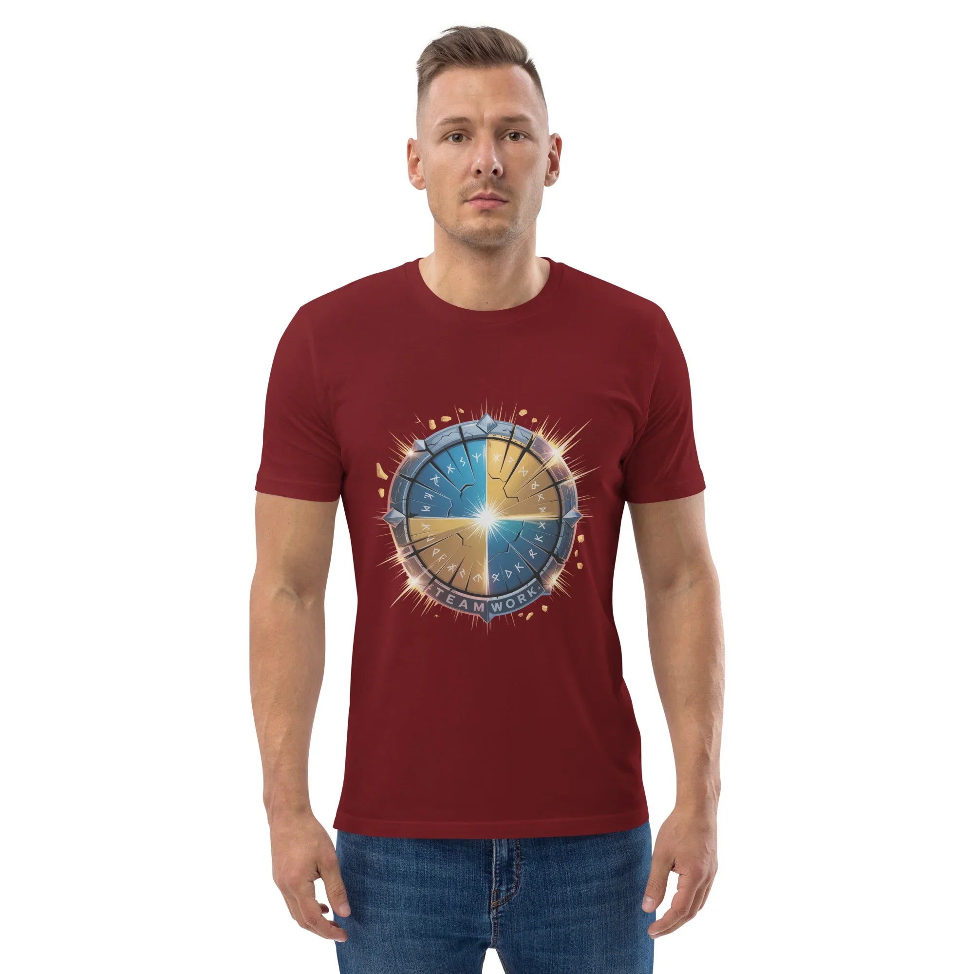 Teamwork Rune Hack-and-Slash T-Shirt - RaZits