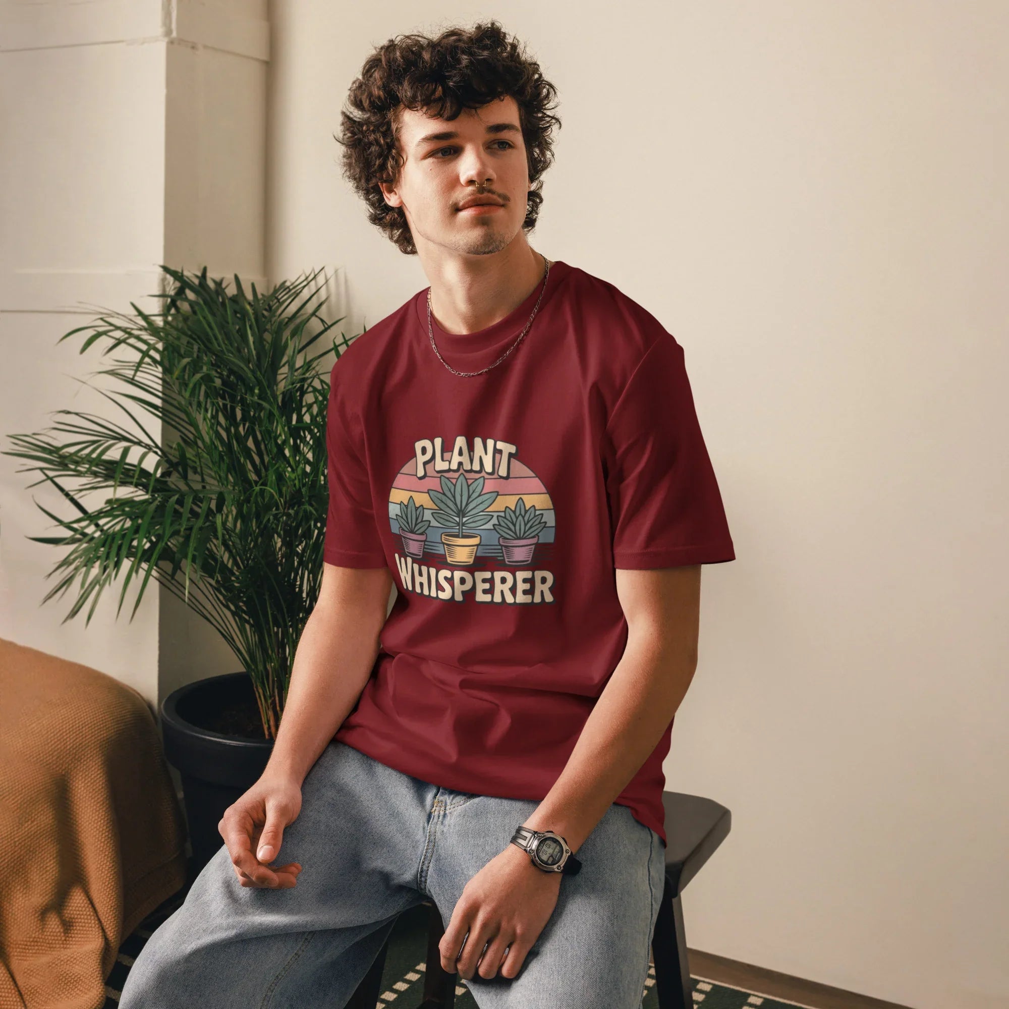 Plant Lover T-Shirt – Plant Whisperer Vintage Graphic Tee - RaZits