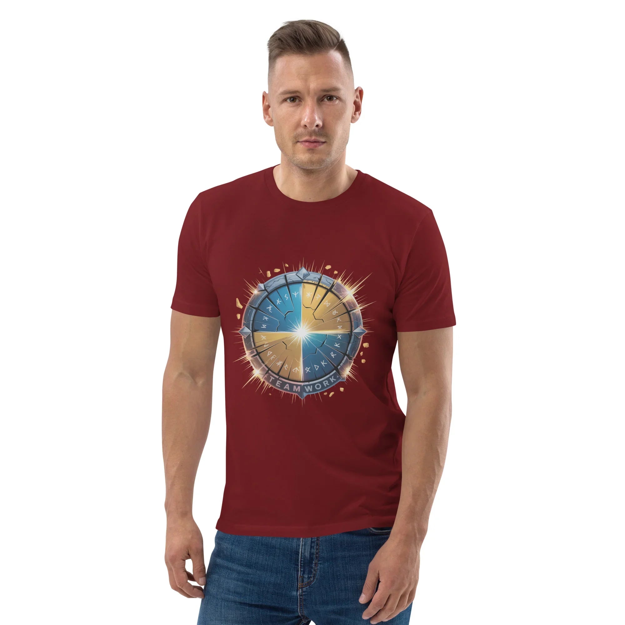 Teamwork Rune Hack-and-Slash T-Shirt - RaZits