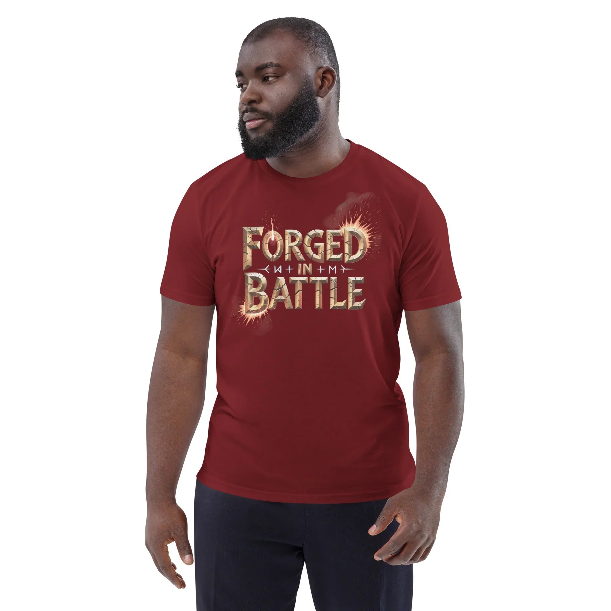 Forged in Battle Hack-and-Slash T-Shirt - RaZits