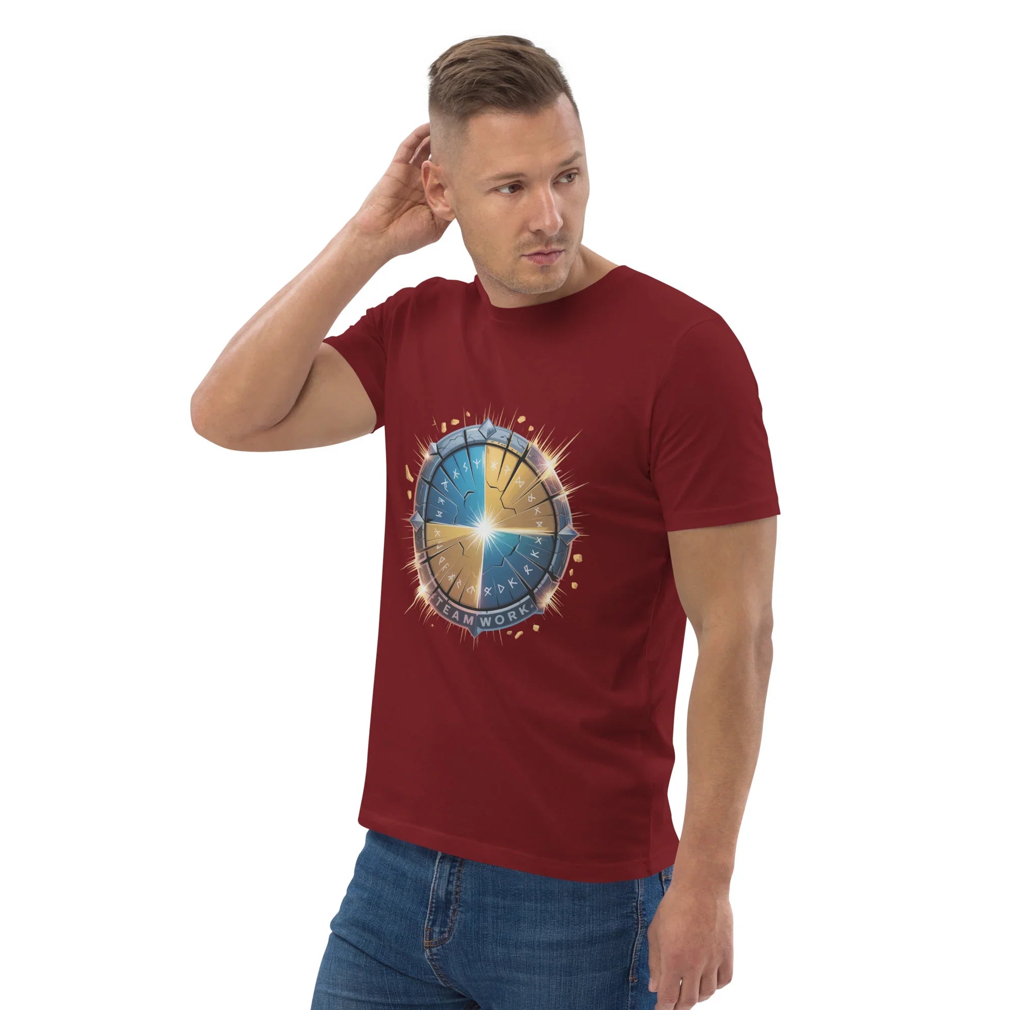 Teamwork Rune Hack-and-Slash T-Shirt - RaZits