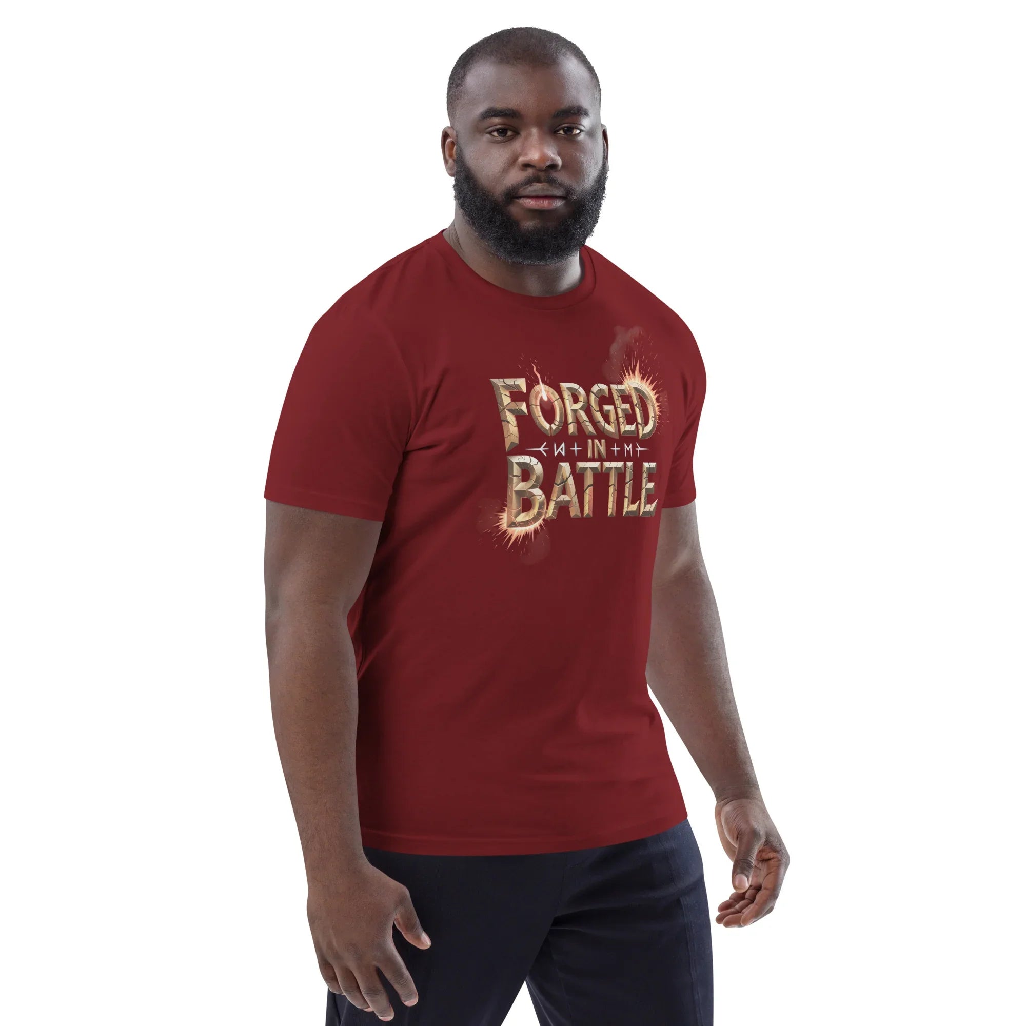 Forged in Battle Hack-and-Slash T-Shirt - RaZits
