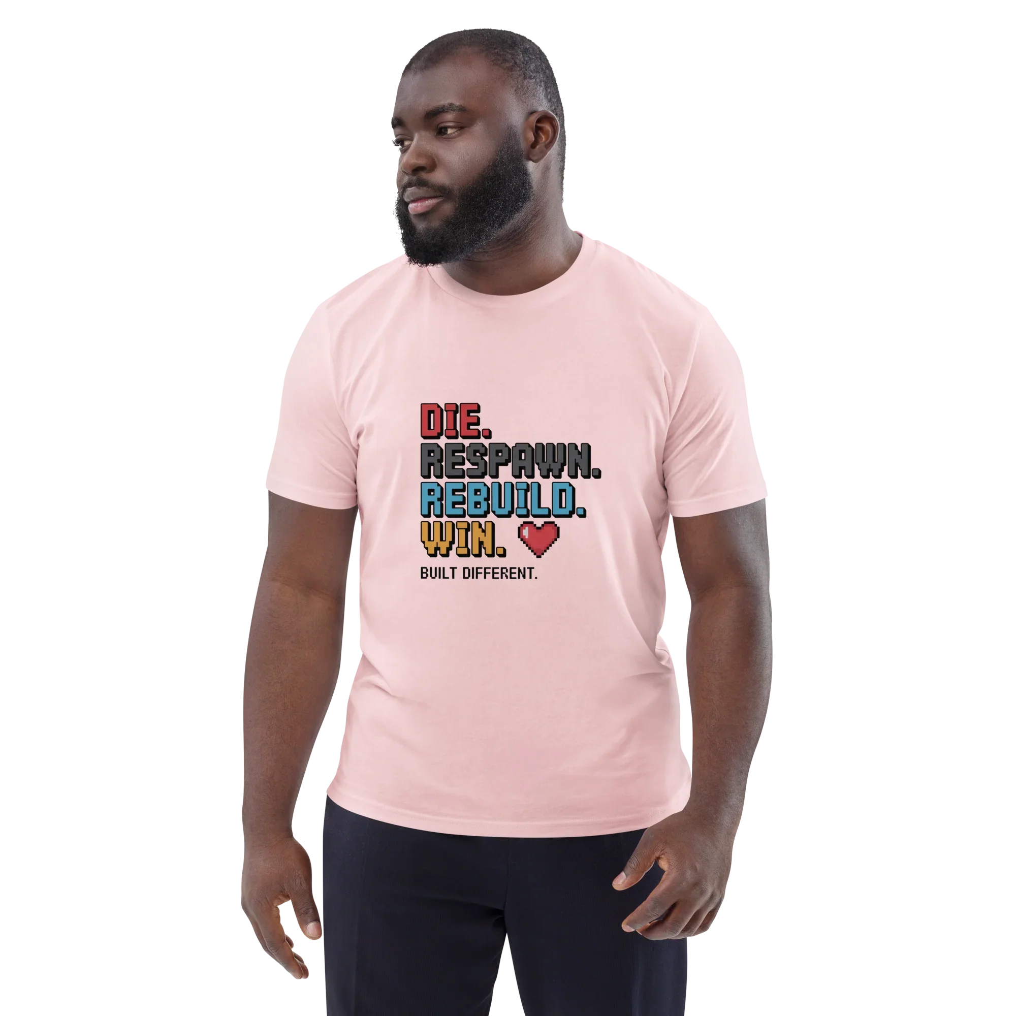 Die Respawn Rebuild Win Shirt – Built Different Gamer Tee - RaZits