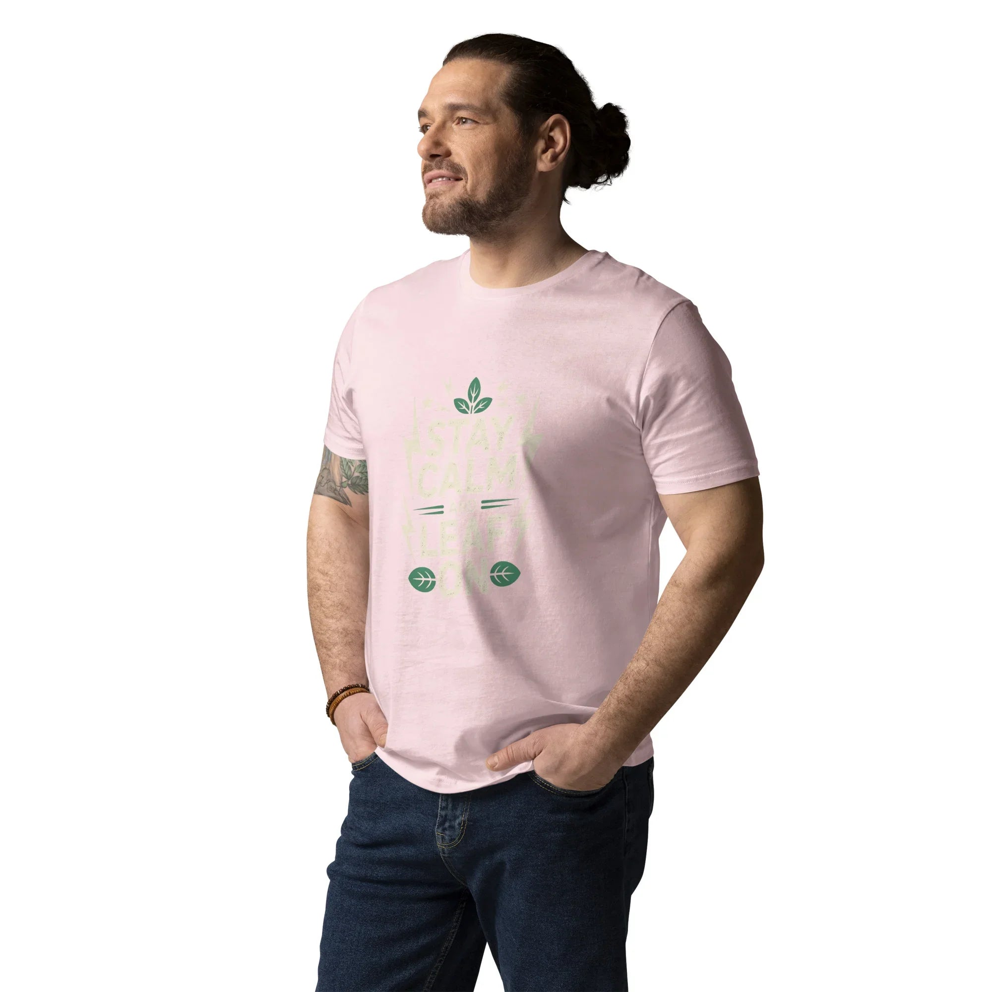 Leaf Pun T-Shirt – Stay Calm and Leaf On - RaZits