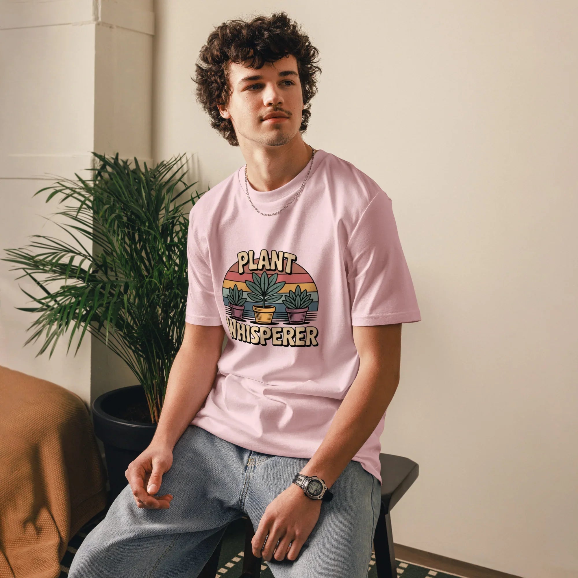 Plant Lover T-Shirt – Plant Whisperer Vintage Graphic Tee - RaZits