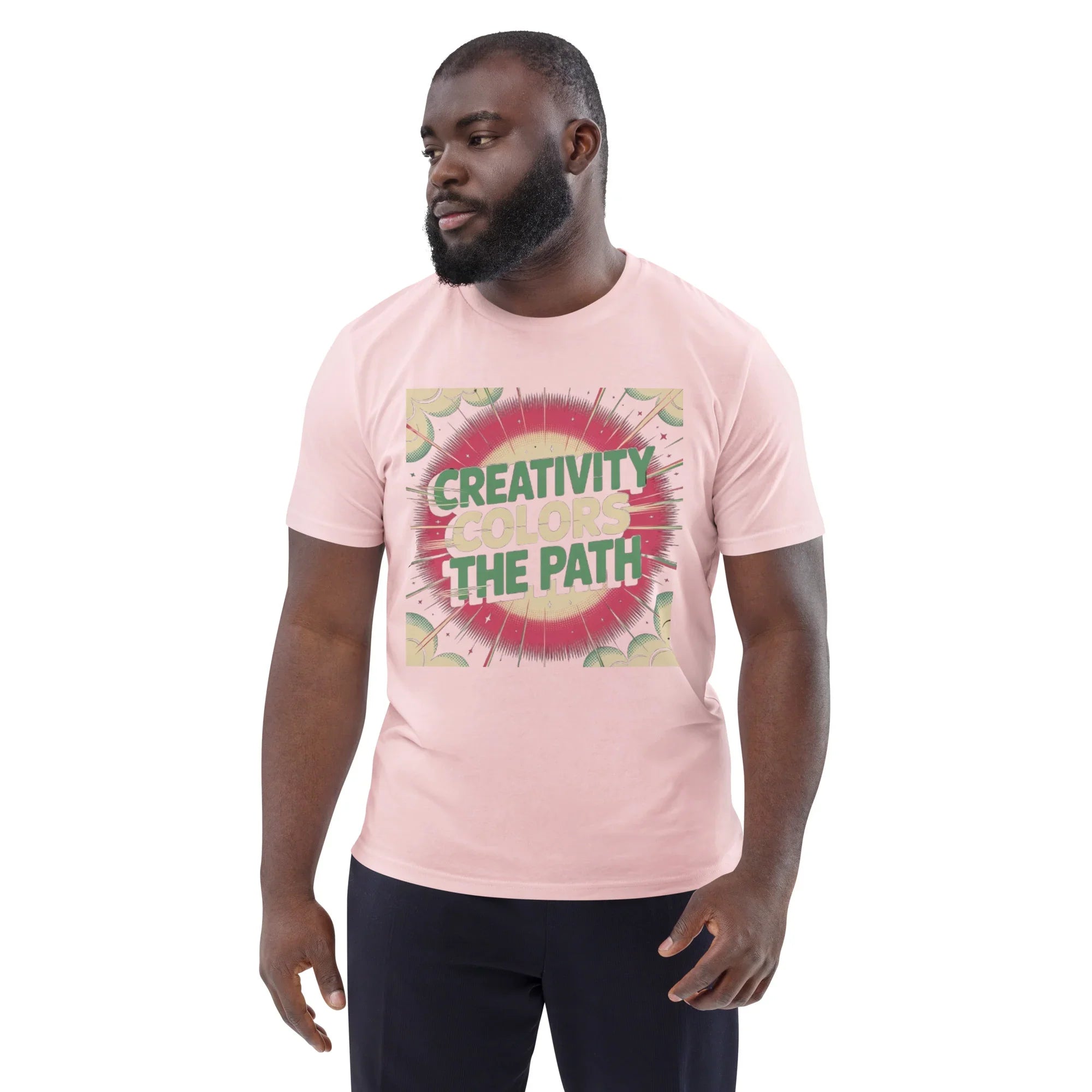Comic-Style Adventure T-Shirt – “Creativity Colors the Path” Design - RaZits