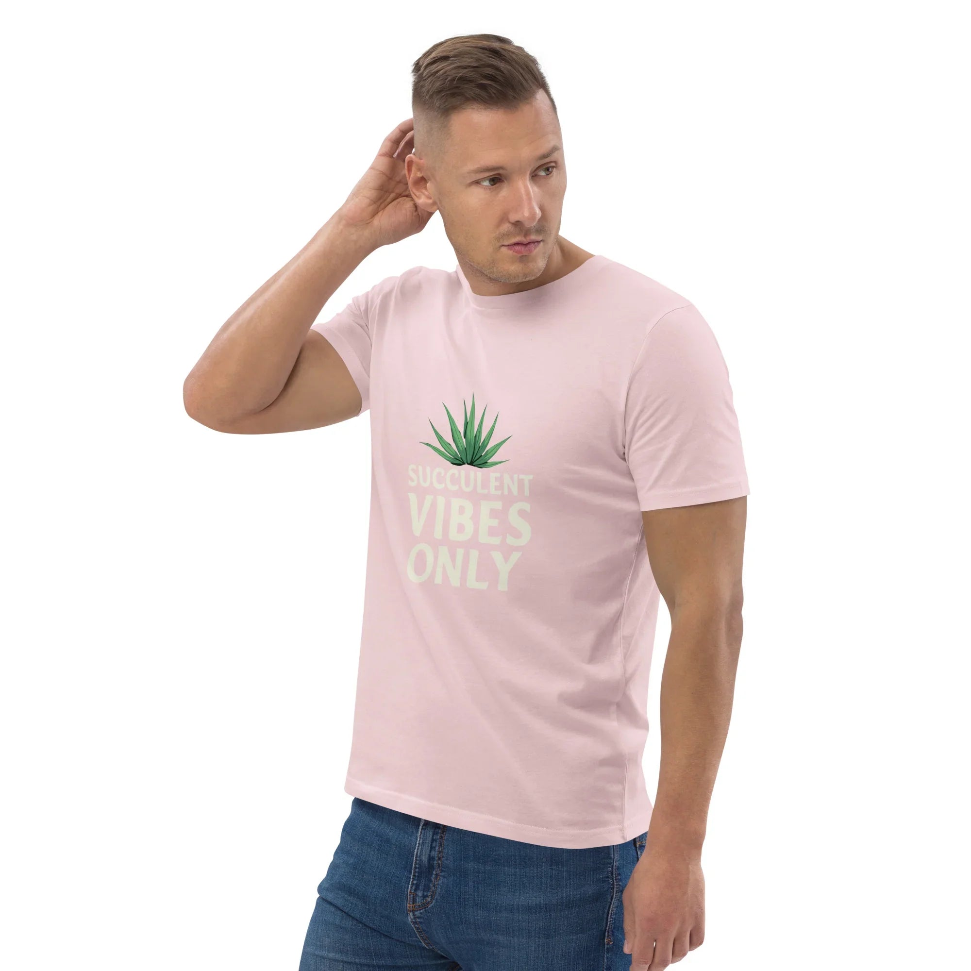 Succulent T-Shirt – Succulent Vibes Only Minimal Plant Tee - RaZits