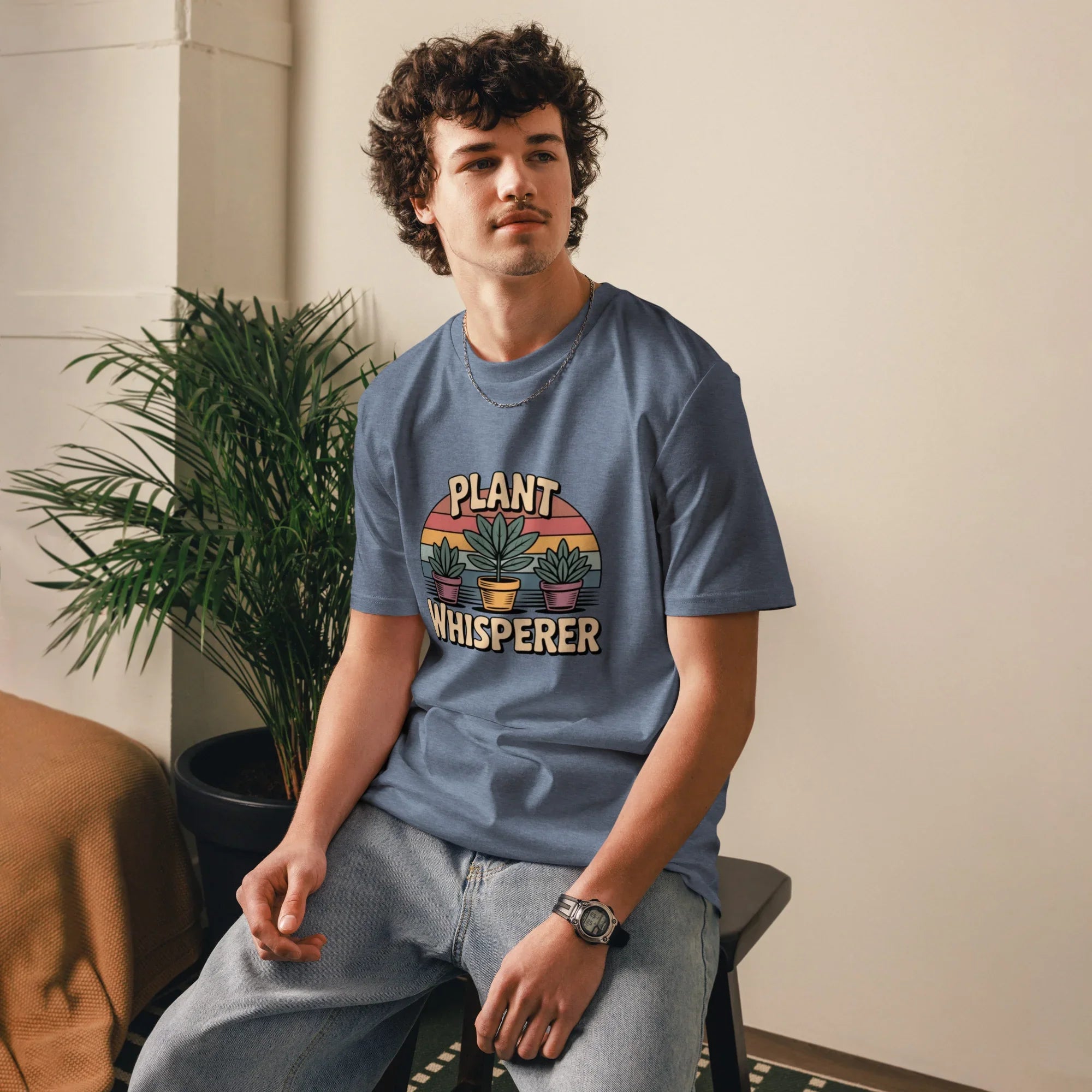 Plant Lover T-Shirt – Plant Whisperer Vintage Graphic Tee - RaZits