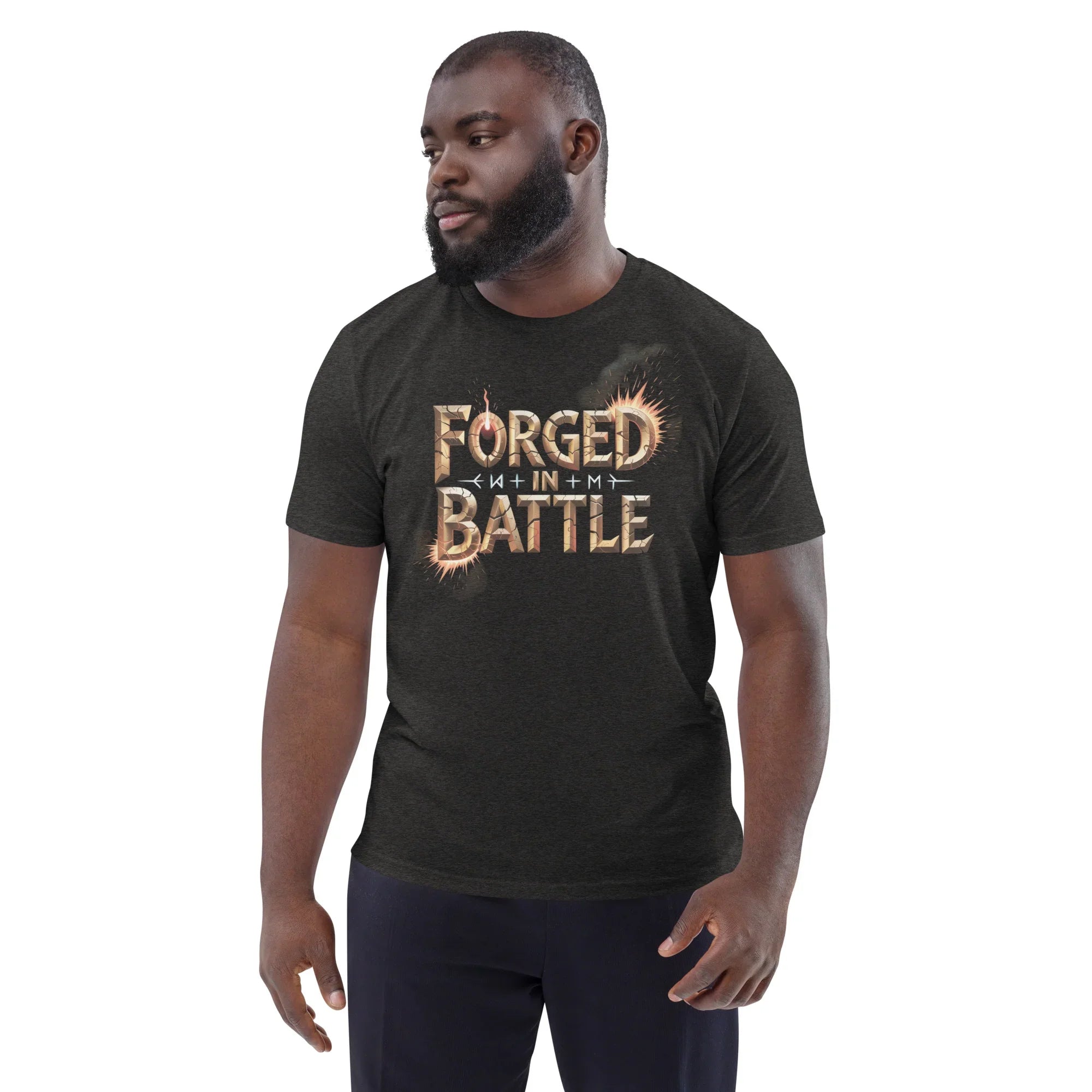 Forged in Battle Hack-and-Slash T-Shirt - RaZits