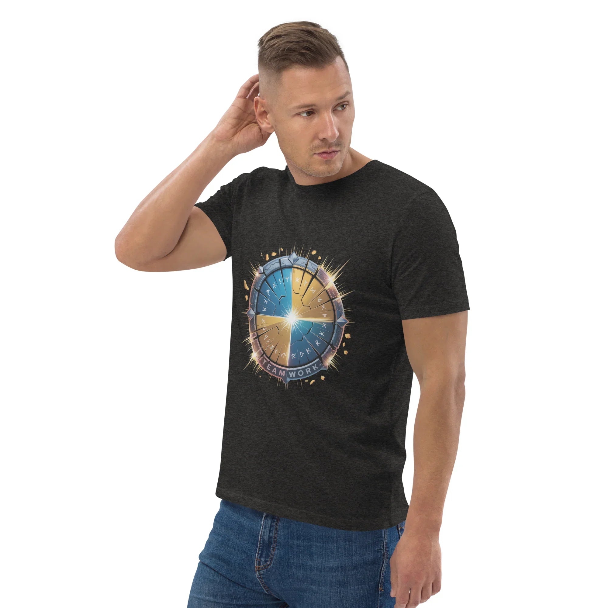 Teamwork Rune Hack-and-Slash T-Shirt - RaZits