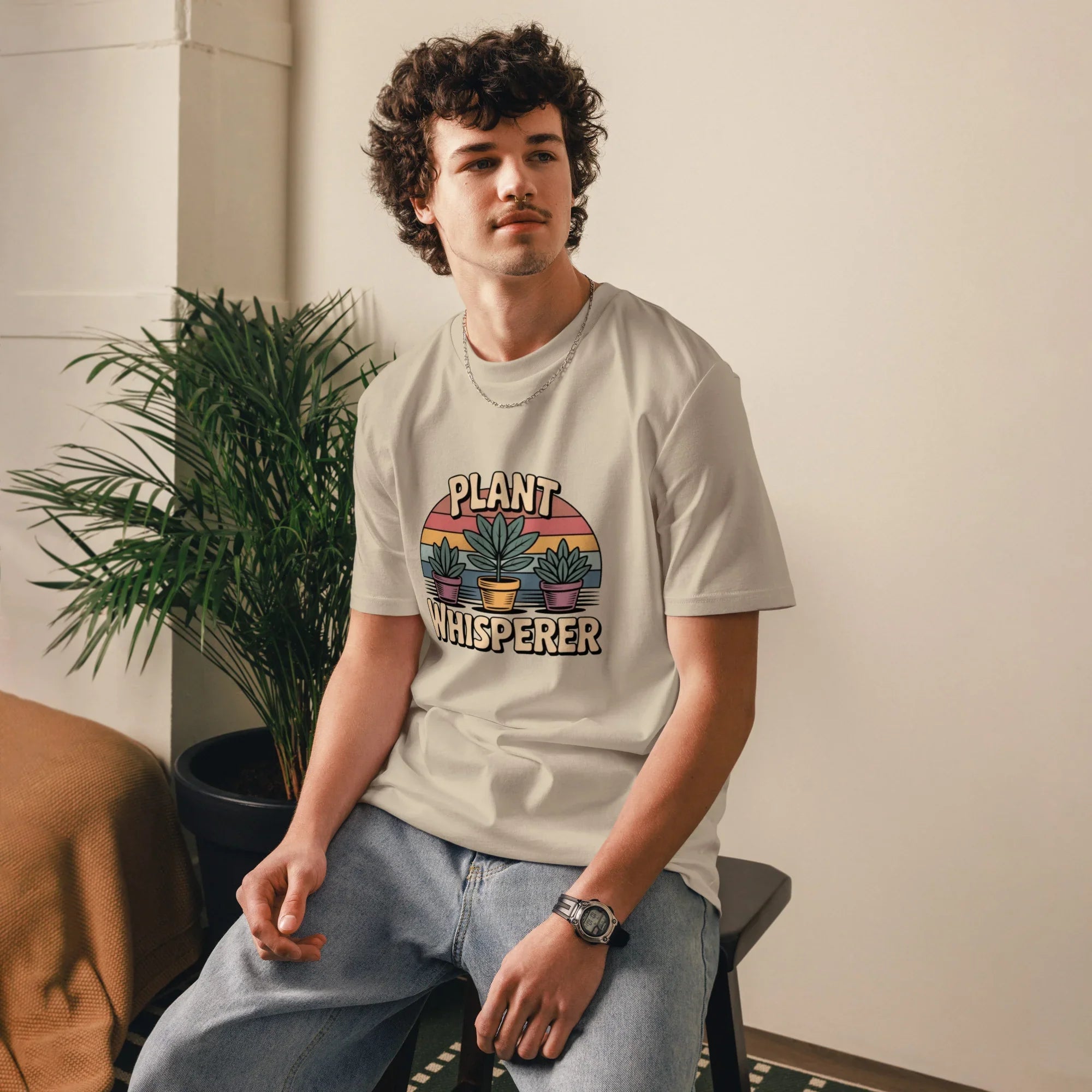 Plant Lover T-Shirt – Plant Whisperer Vintage Graphic Tee - RaZits