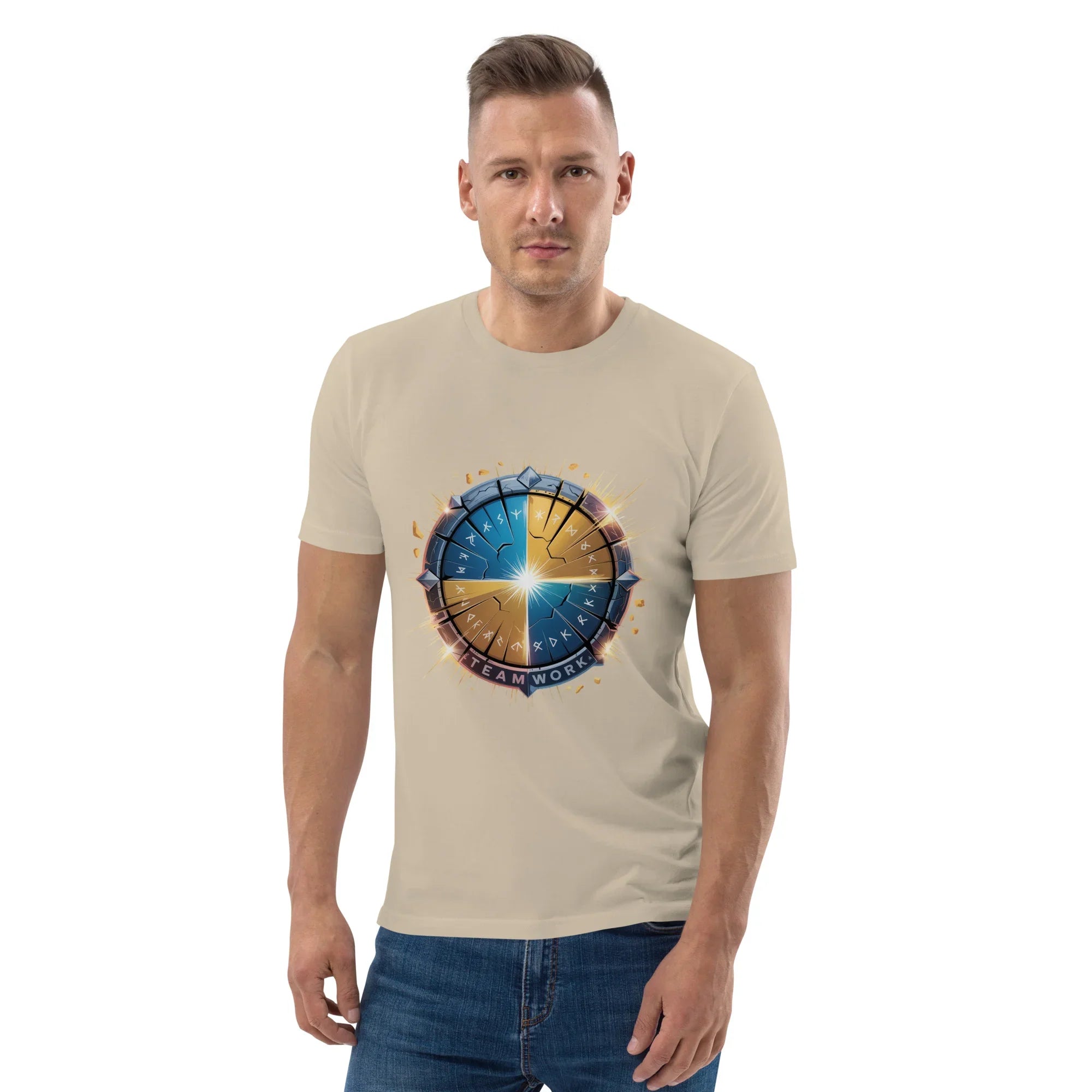 Teamwork Rune Hack-and-Slash T-Shirt - RaZits