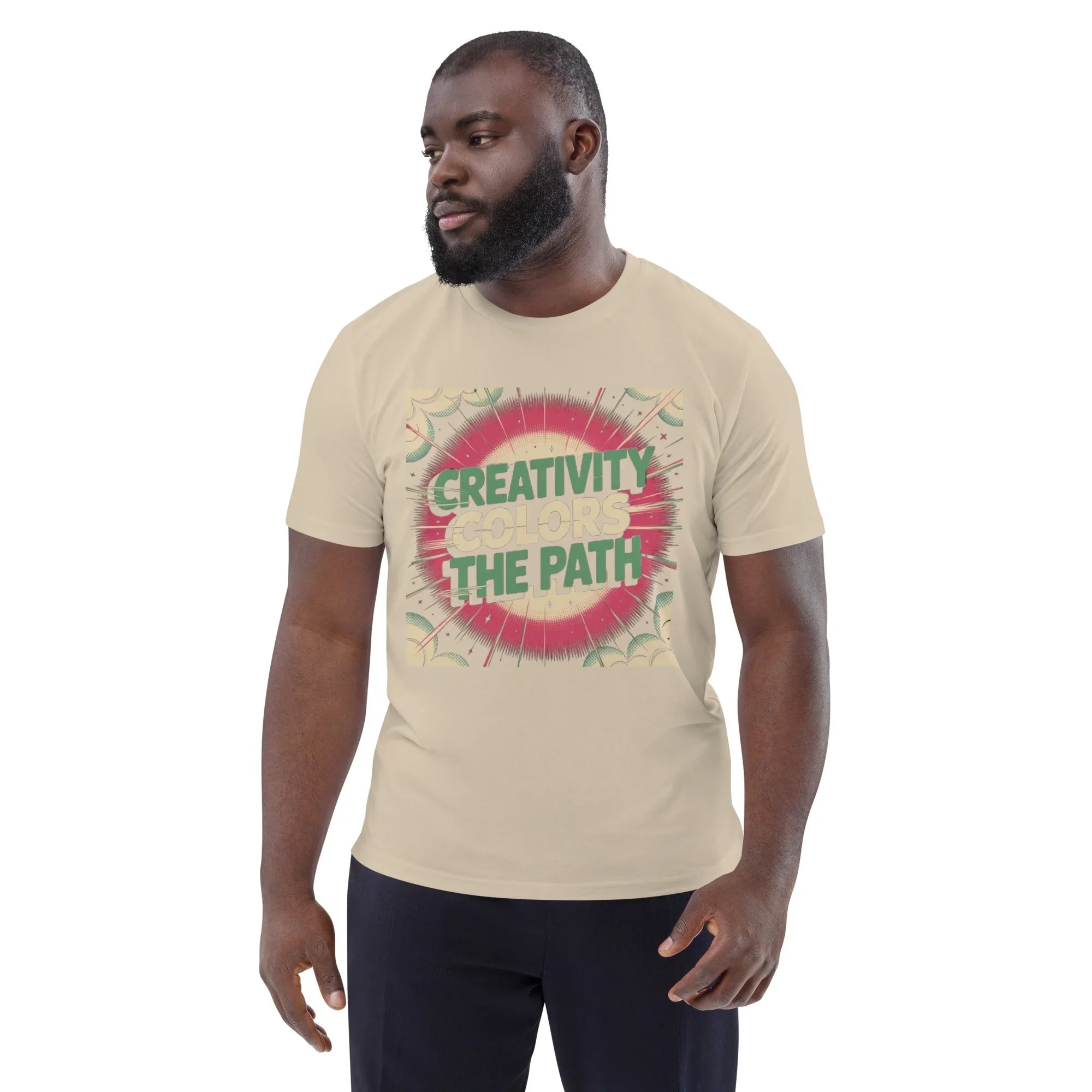 Comic-Style Adventure T-Shirt – “Creativity Colors the Path” Design - RaZits