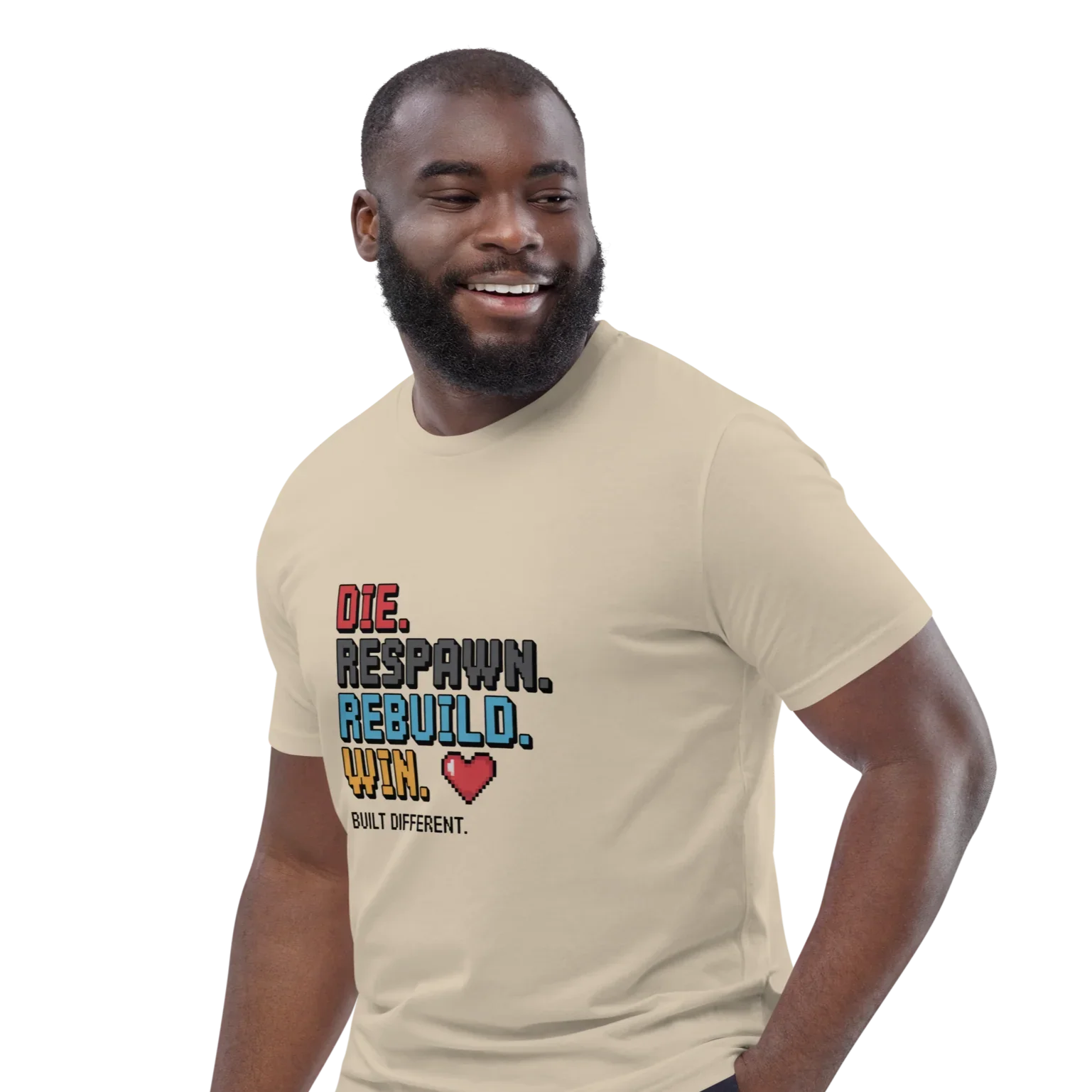 Die Respawn Rebuild Win Shirt – Built Different Gamer Tee - RaZits
