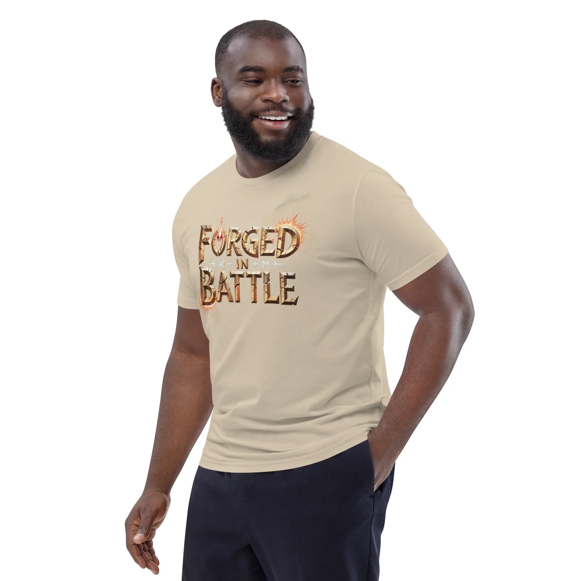 Forged in Battle Hack-and-Slash T-Shirt - RaZits