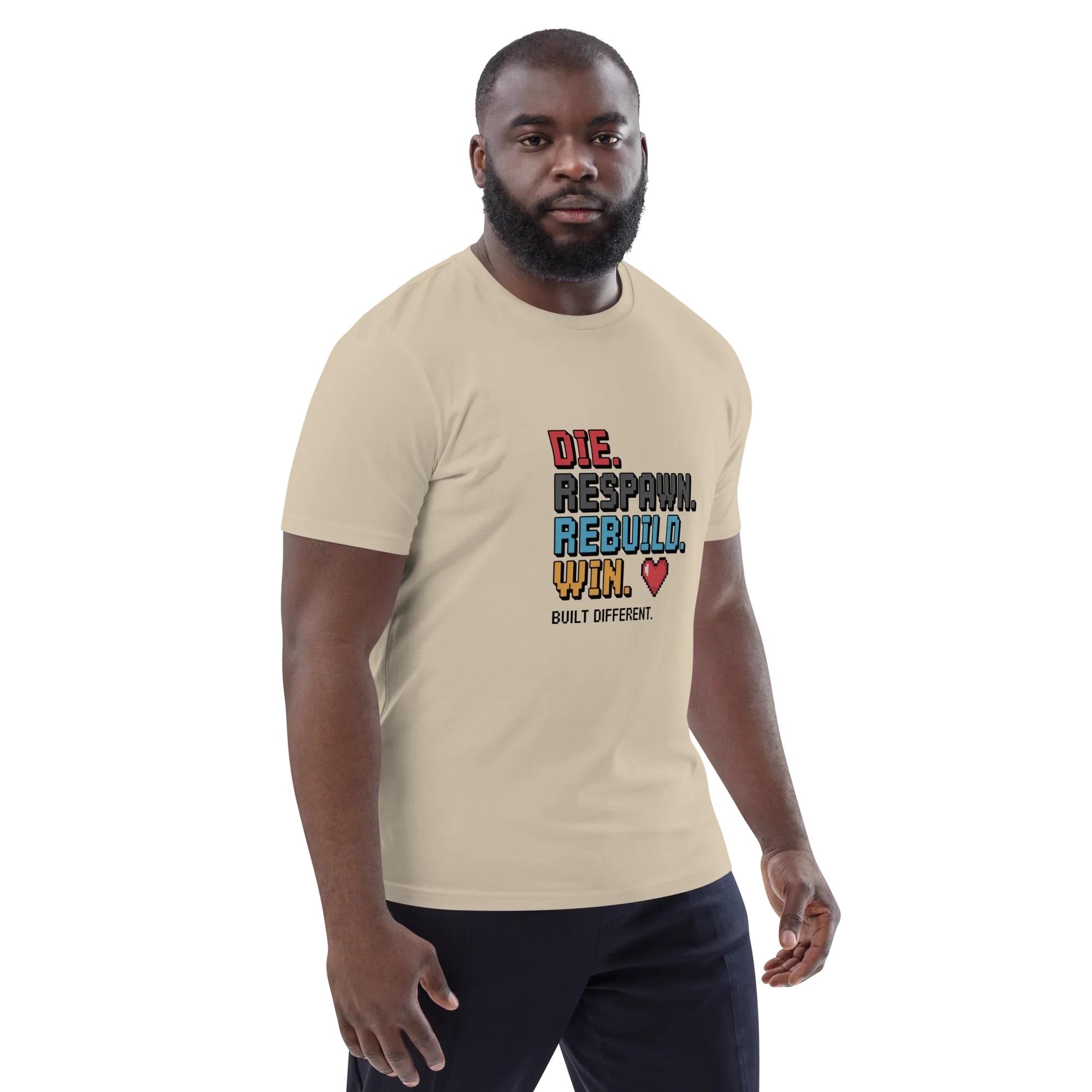 Die Respawn Rebuild Win Shirt – Built Different Gamer Tee - RaZits