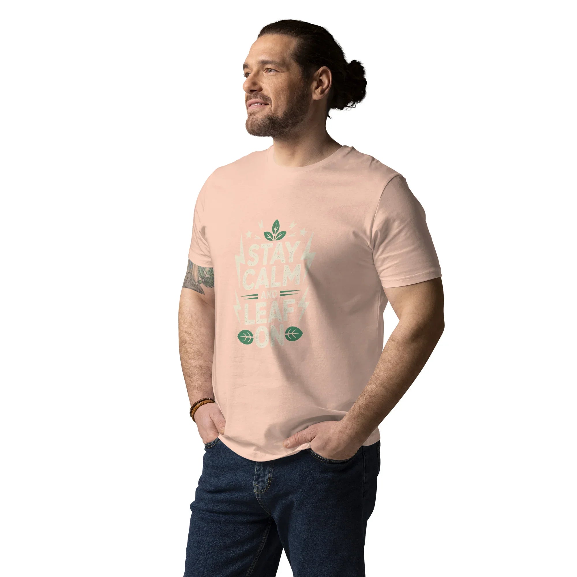 Leaf Pun T-Shirt – Stay Calm and Leaf On - RaZits