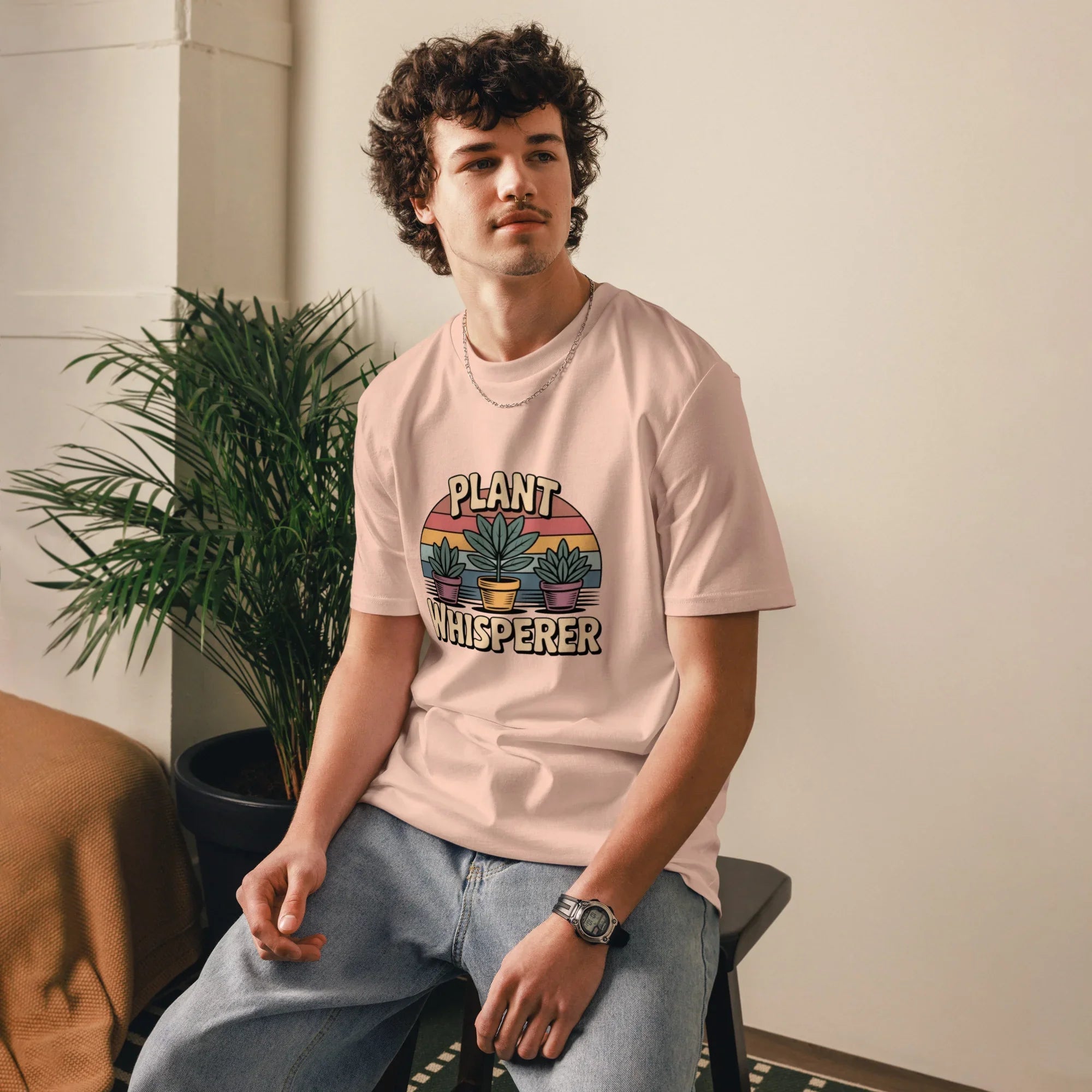 Plant Lover T-Shirt – Plant Whisperer Vintage Graphic Tee - RaZits