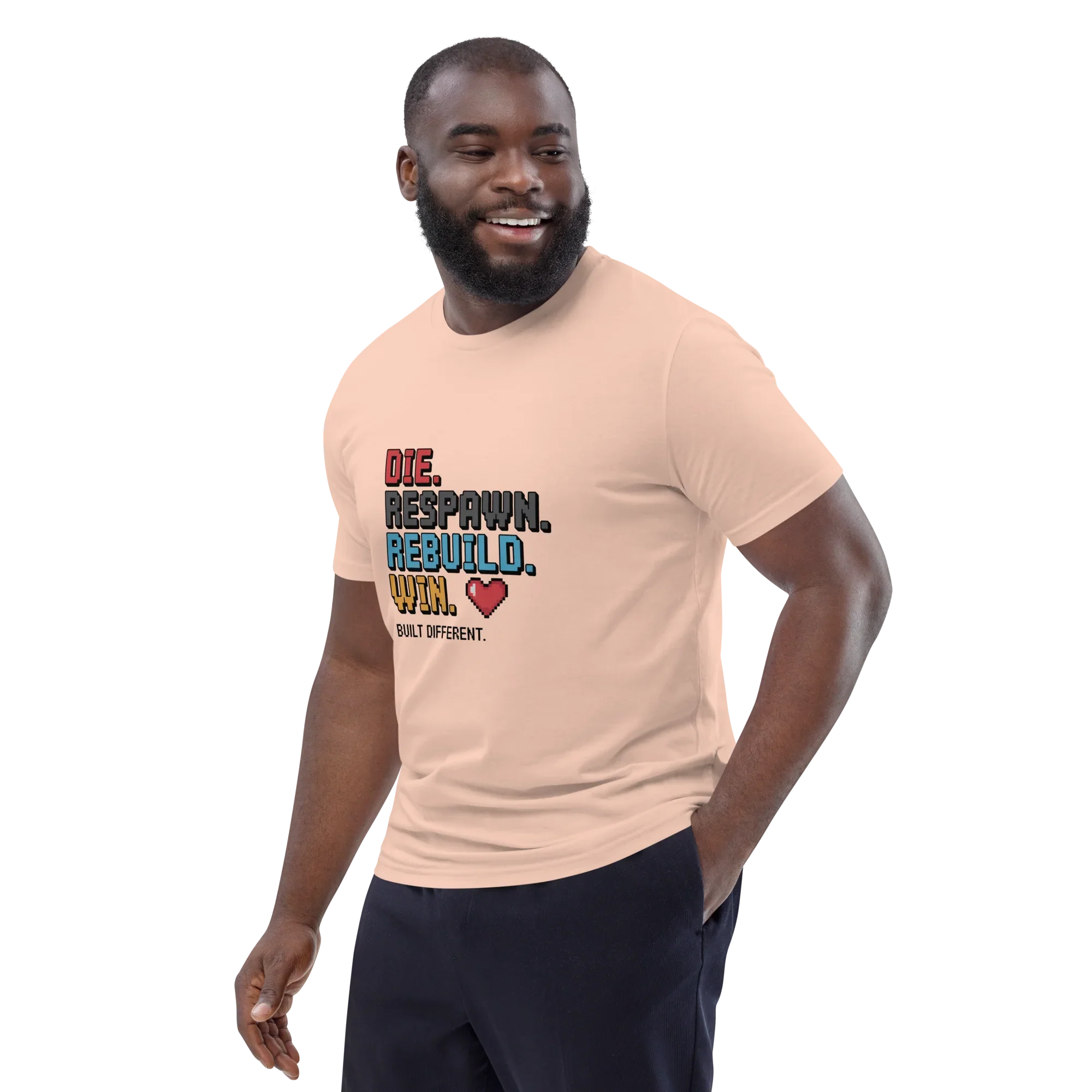 Die Respawn Rebuild Win Shirt – Built Different Gamer Tee - RaZits