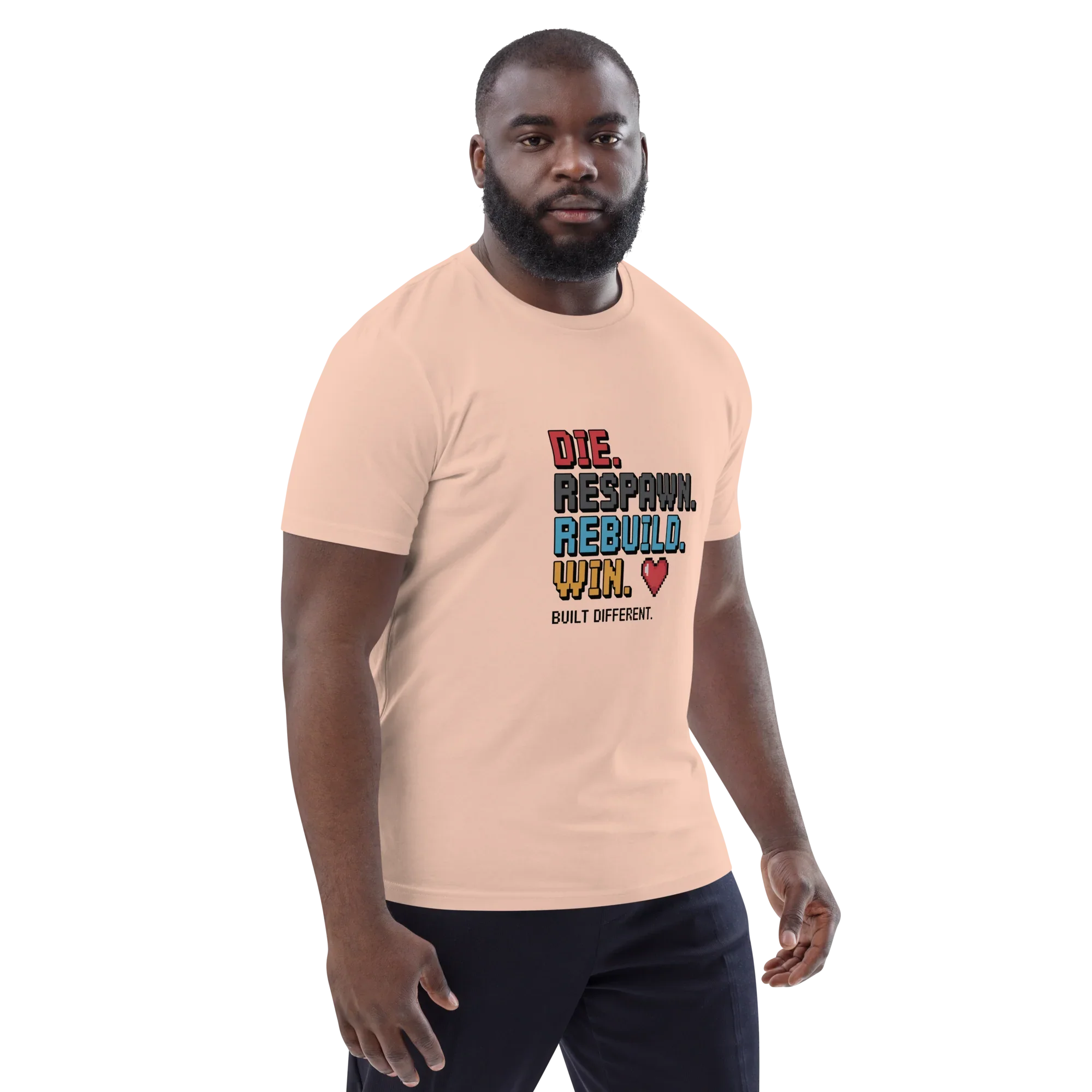 Die Respawn Rebuild Win Shirt – Built Different Gamer Tee - RaZits