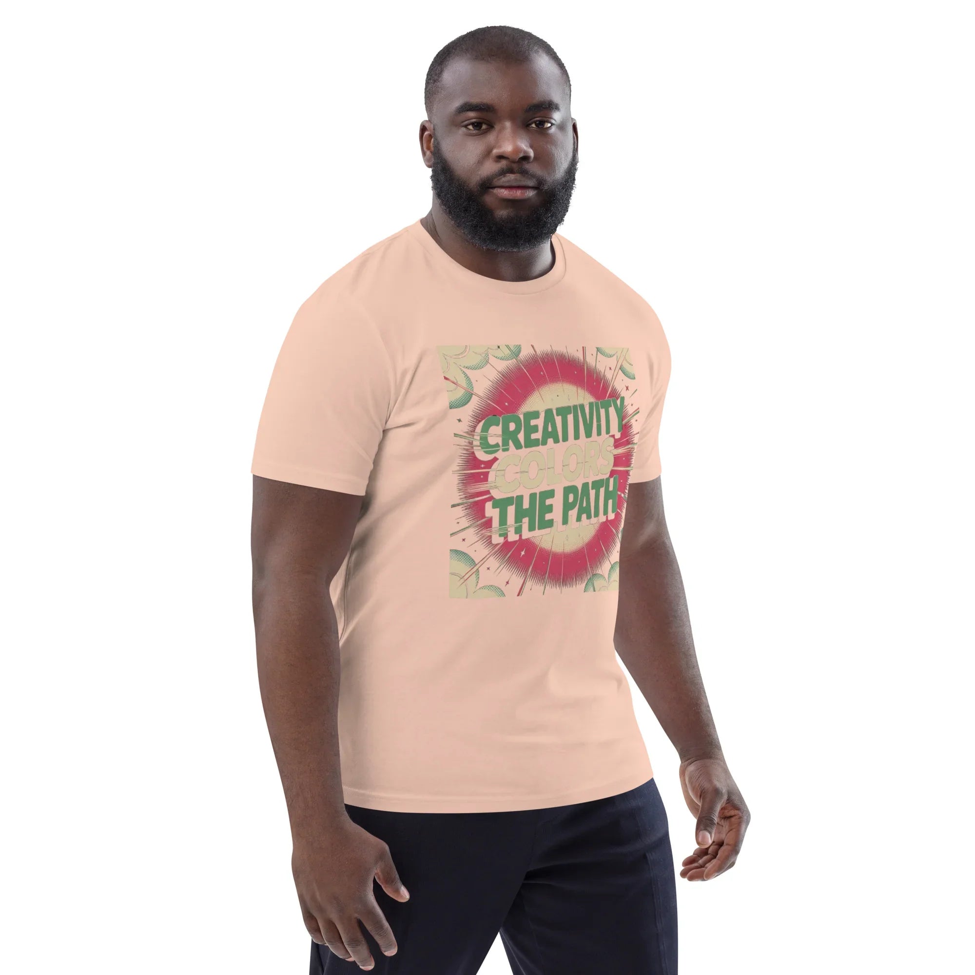 Comic-Style Adventure T-Shirt – “Creativity Colors the Path” Design - RaZits