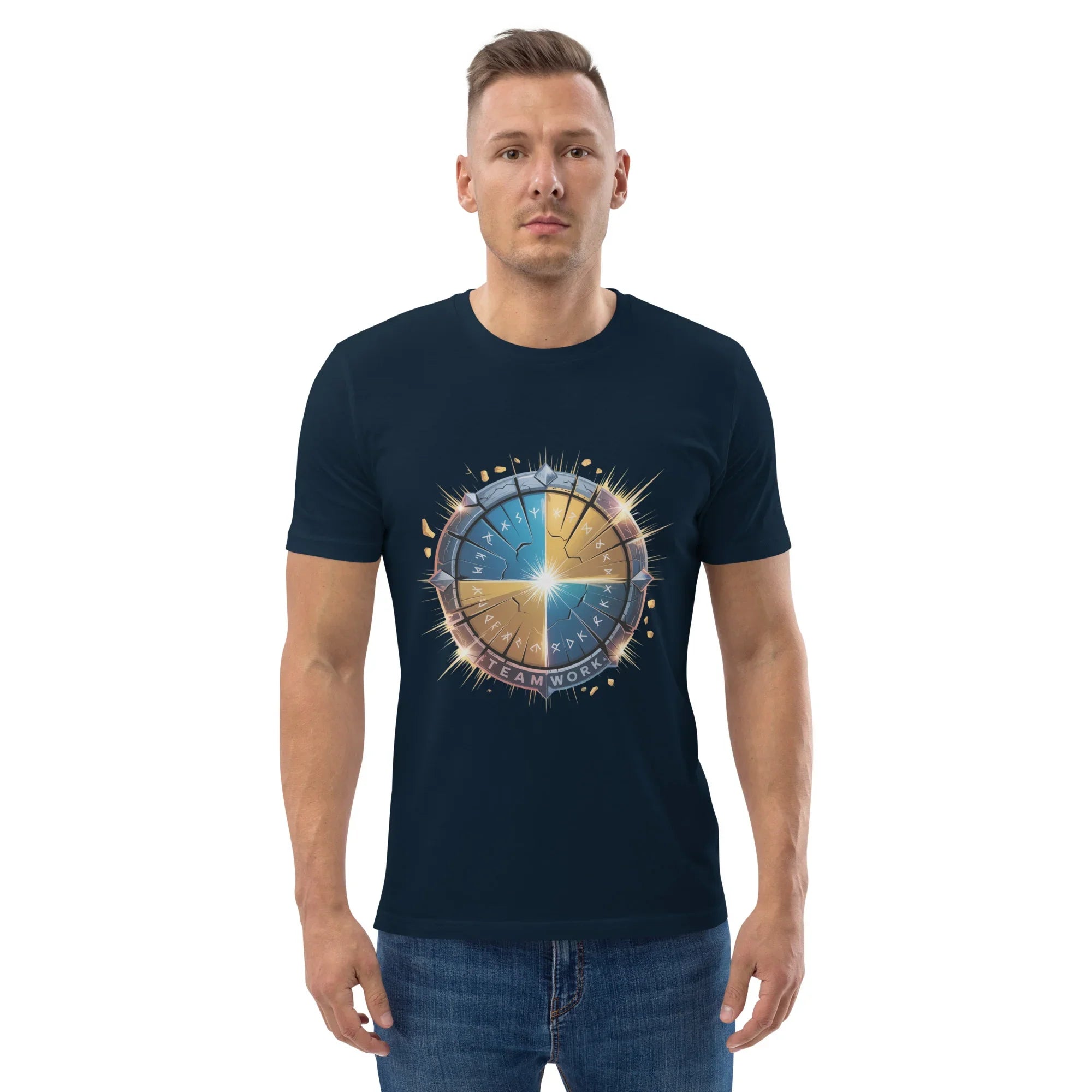 Teamwork Rune Hack-and-Slash T-Shirt - RaZits