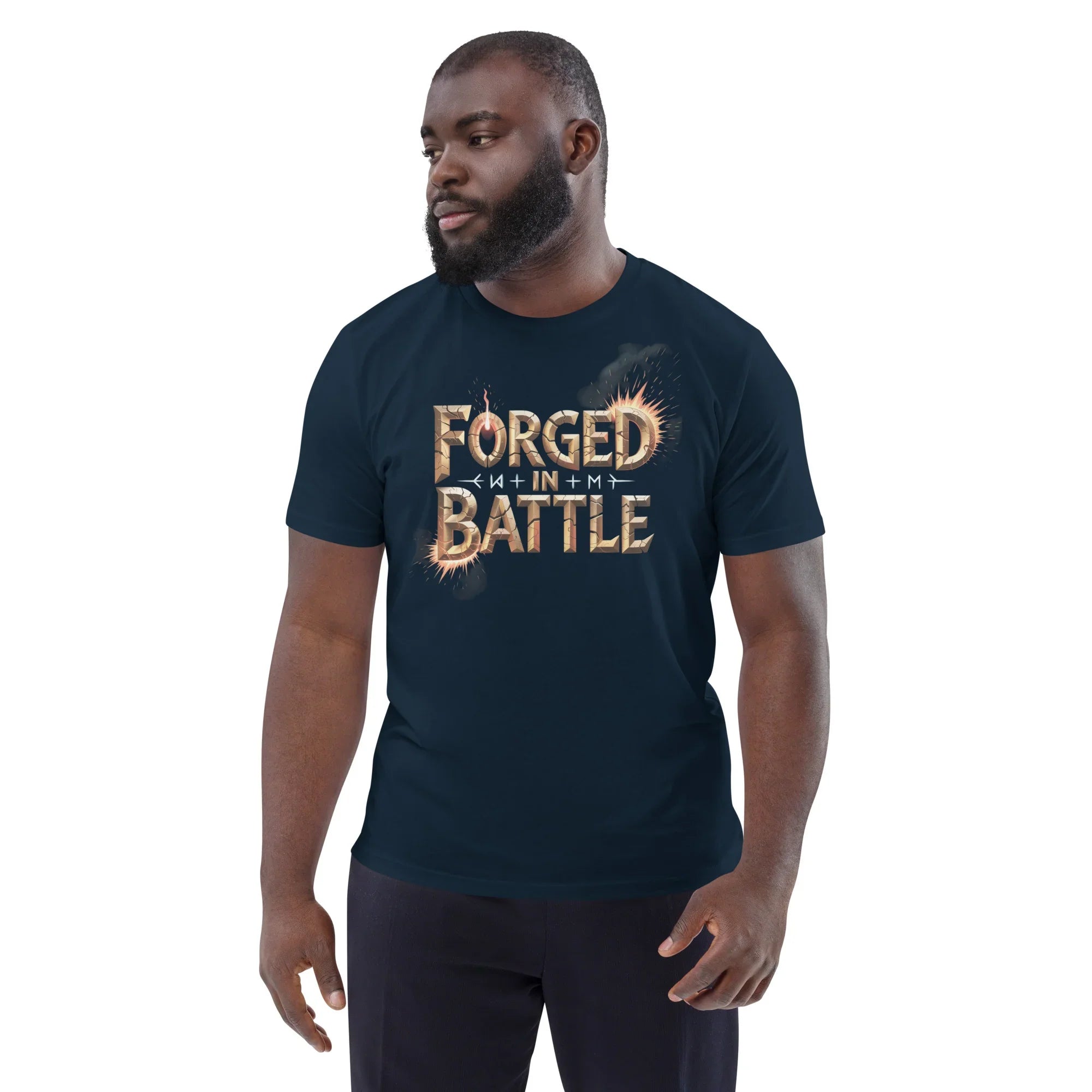 Forged in Battle Hack-and-Slash T-Shirt - RaZits