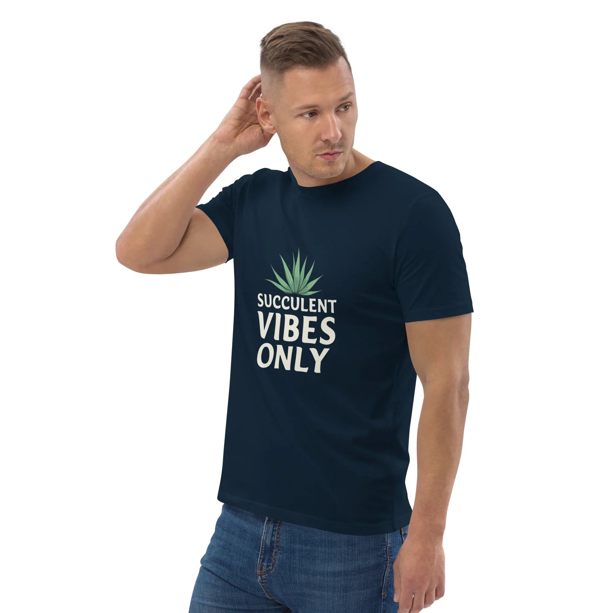 Succulent T-Shirt – Succulent Vibes Only Minimal Plant Tee - RaZits