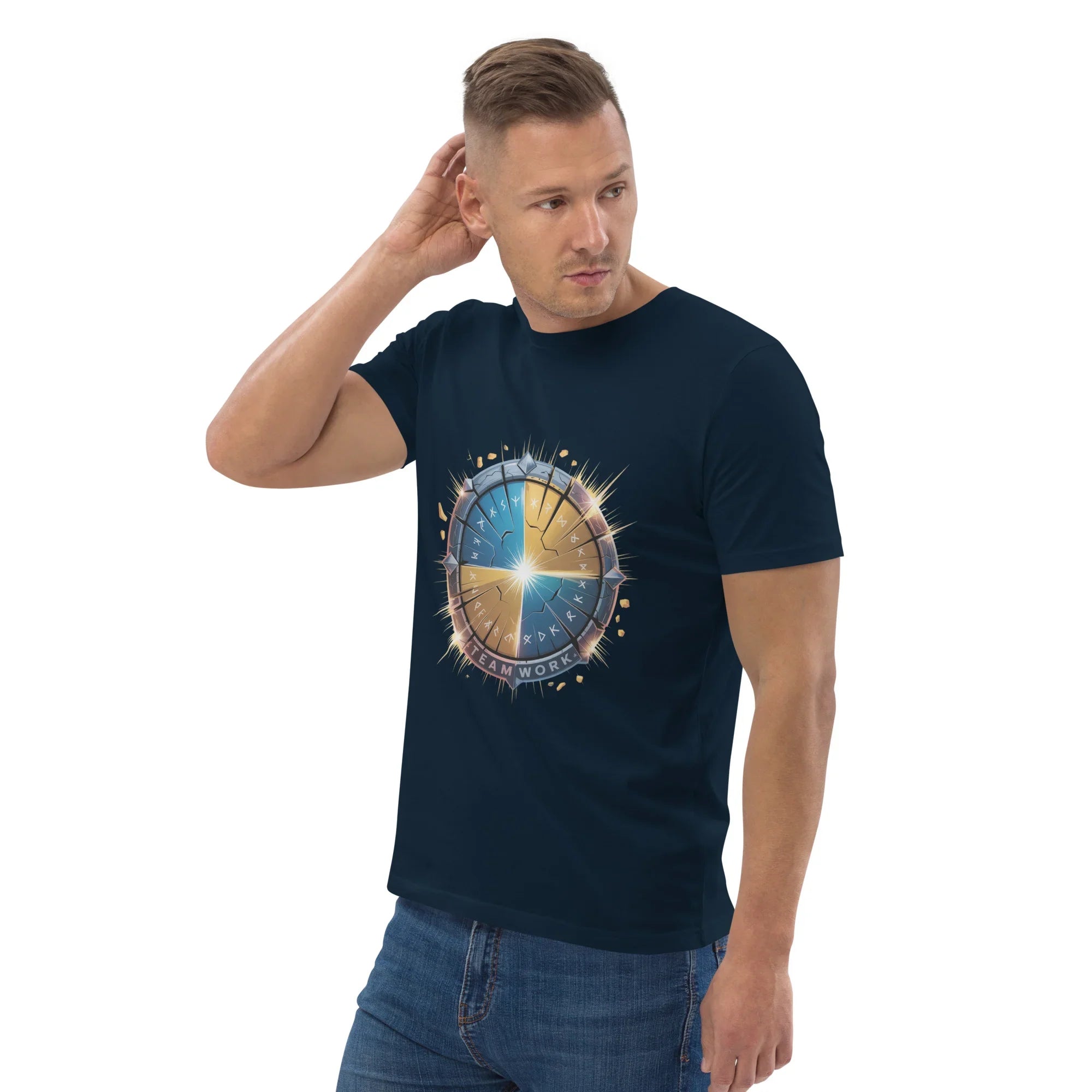 Teamwork Rune Hack-and-Slash T-Shirt - RaZits