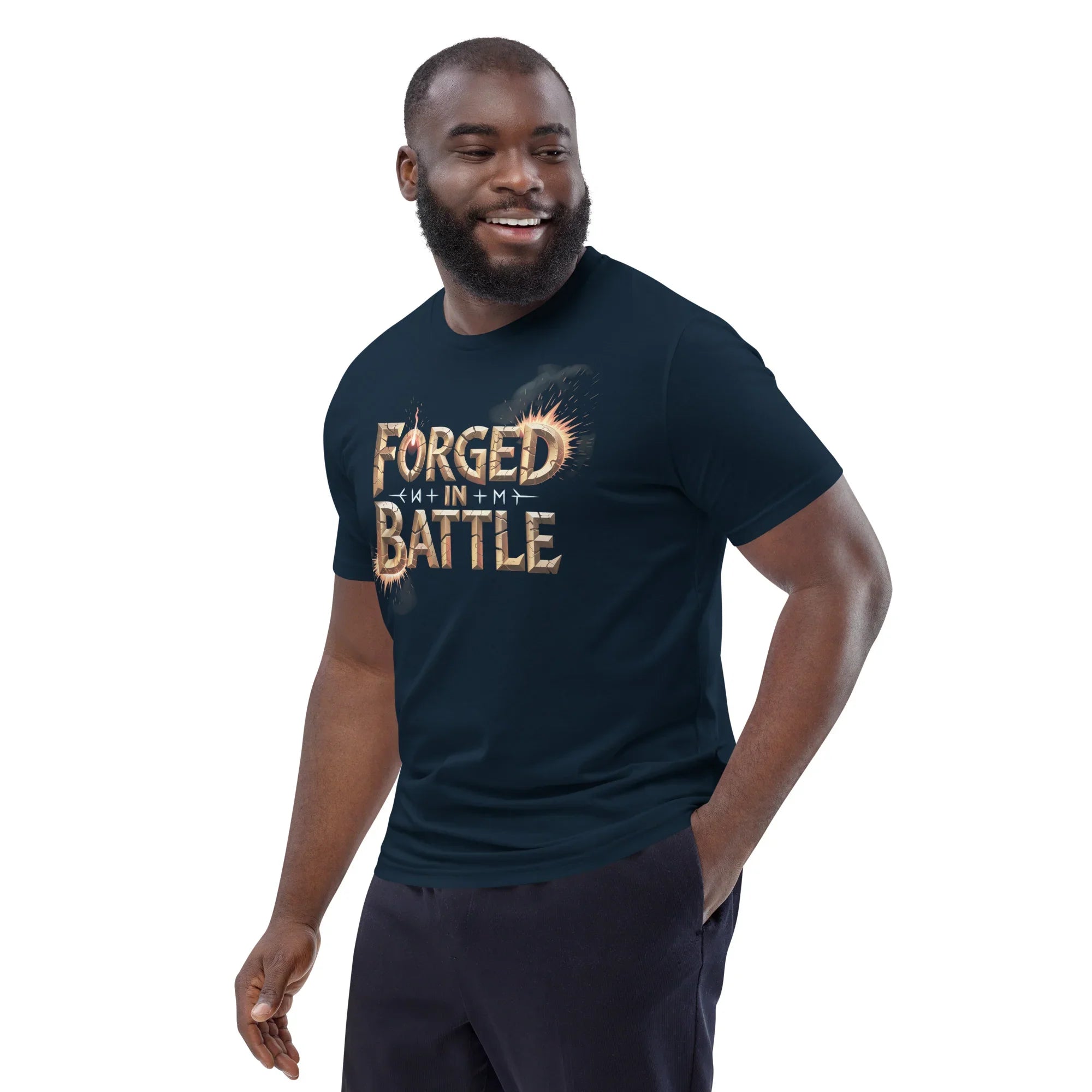 Forged in Battle Hack-and-Slash T-Shirt - RaZits