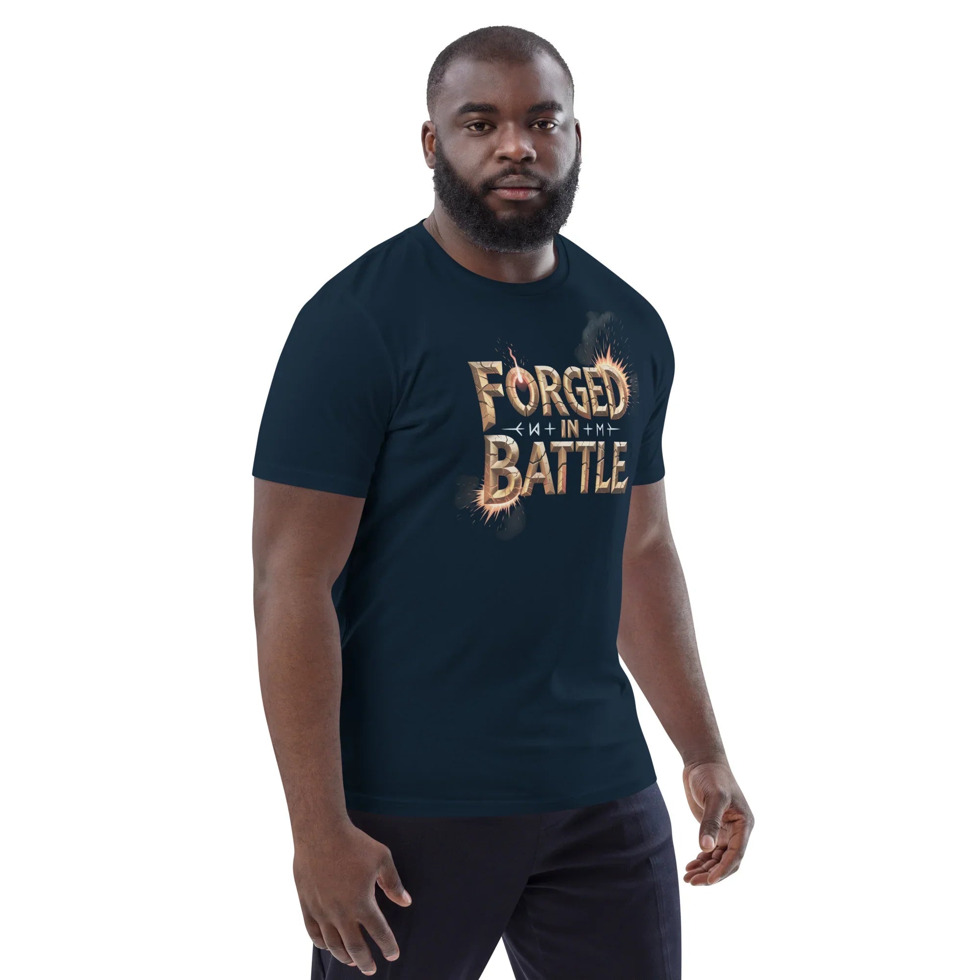 Forged in Battle Hack-and-Slash T-Shirt - RaZits