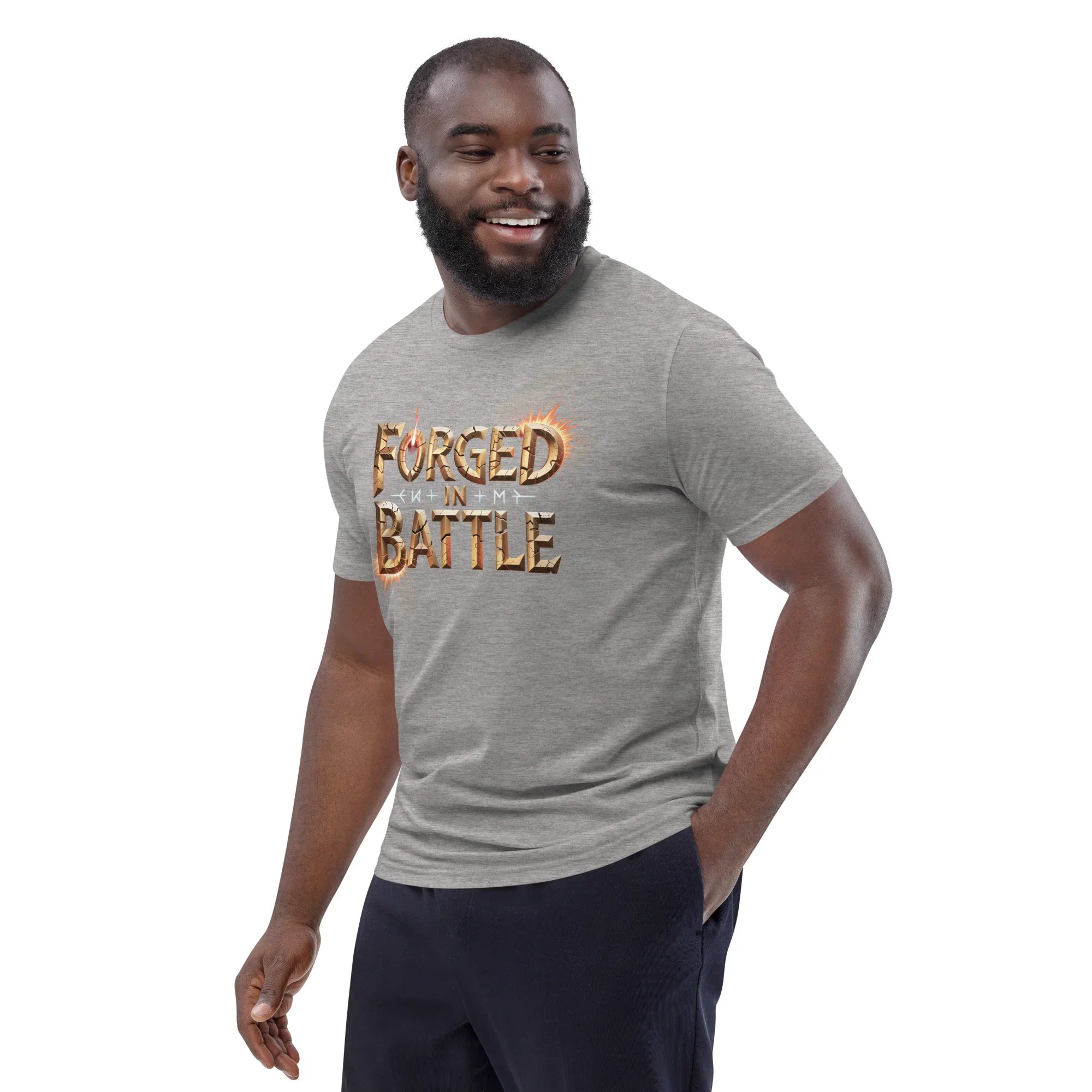 Forged in Battle Hack-and-Slash T-Shirt - RaZits