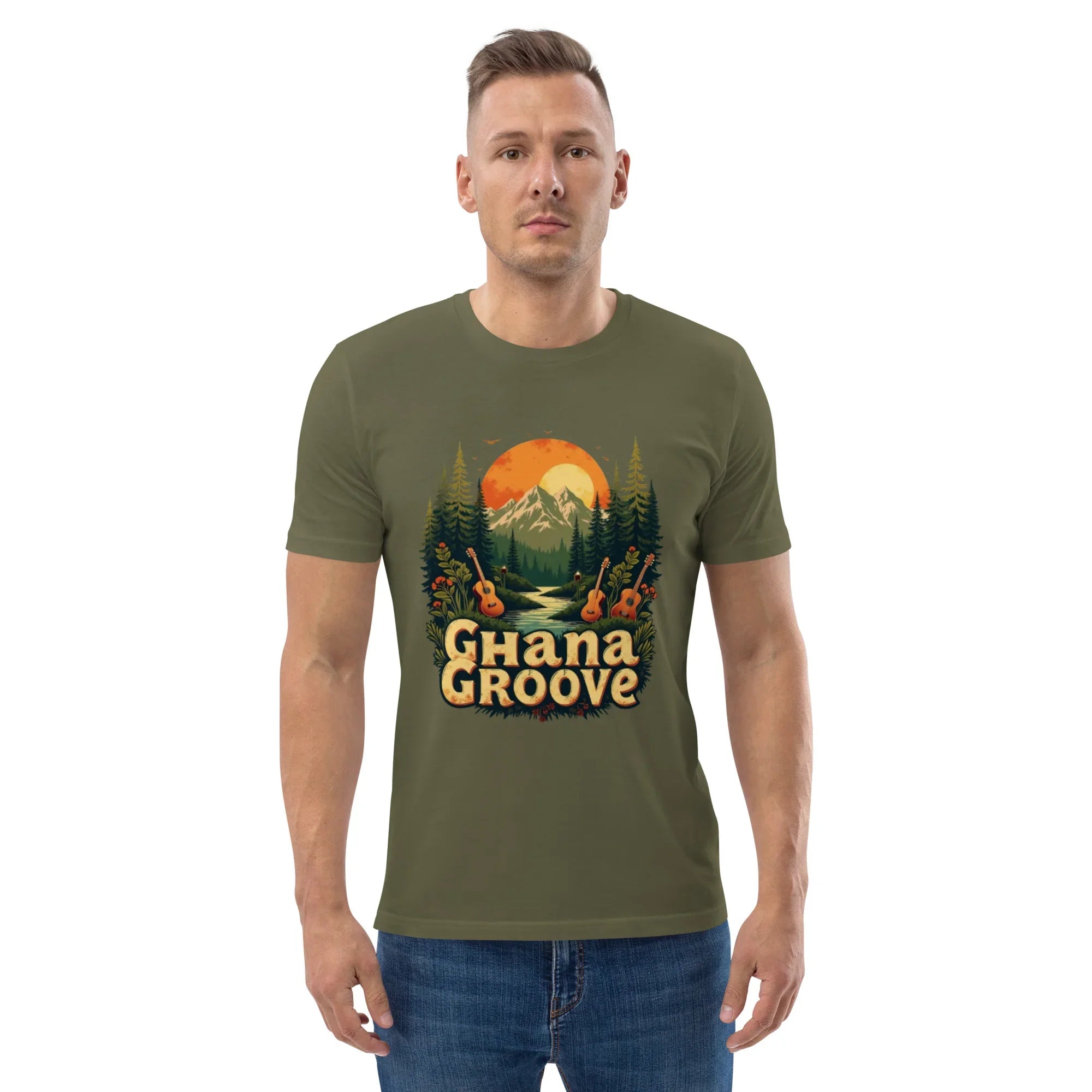 Ghana Groove Organic Afrobeat Tee - RaZits