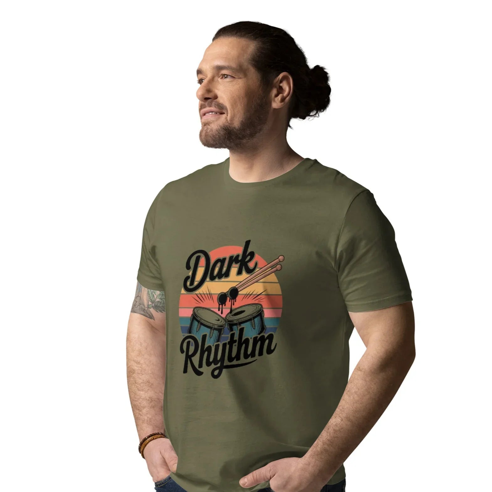 Dark Rhythm Organic Music Tee - RaZits