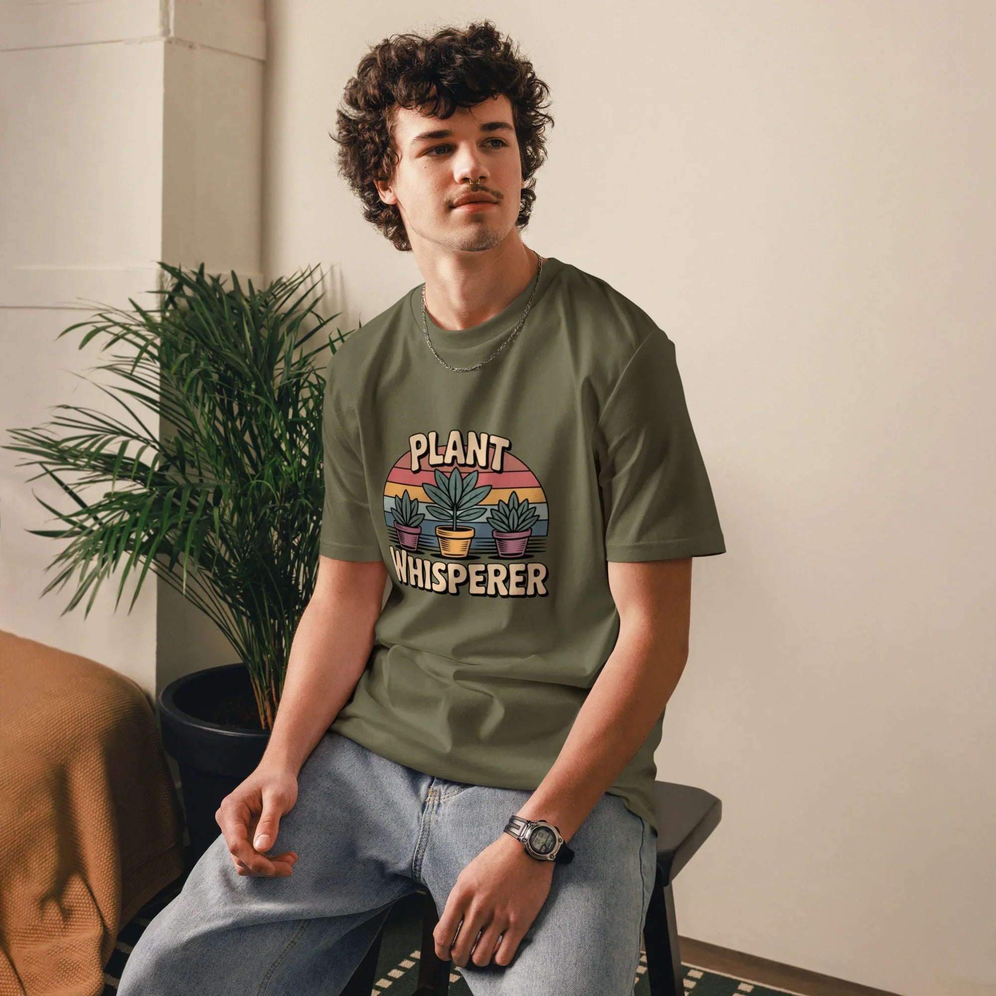 Plant Lover T-Shirt – Plant Whisperer Vintage Graphic Tee - RaZits