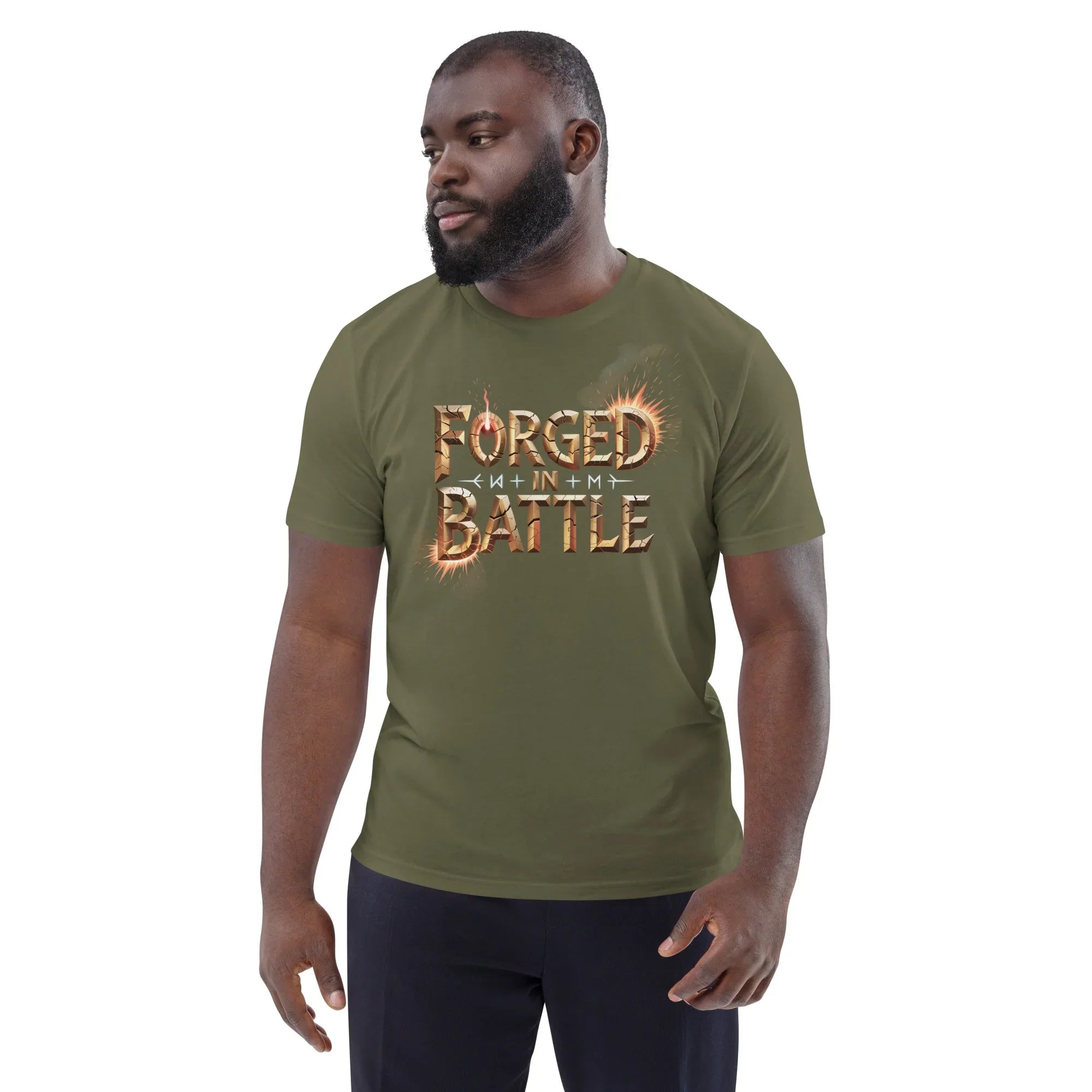 Forged in Battle Hack-and-Slash T-Shirt - RaZits