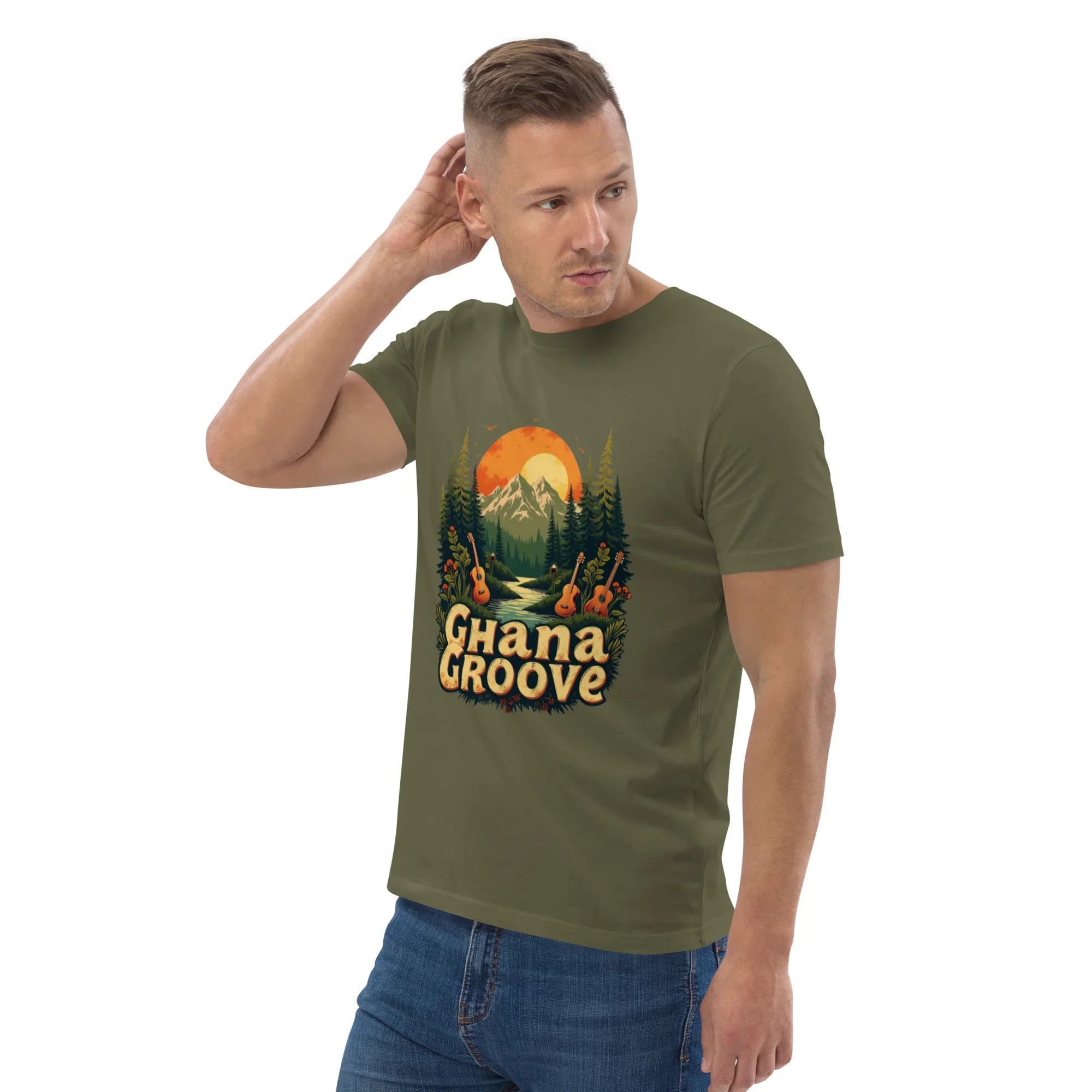 Ghana Groove Organic Afrobeat Tee - RaZits