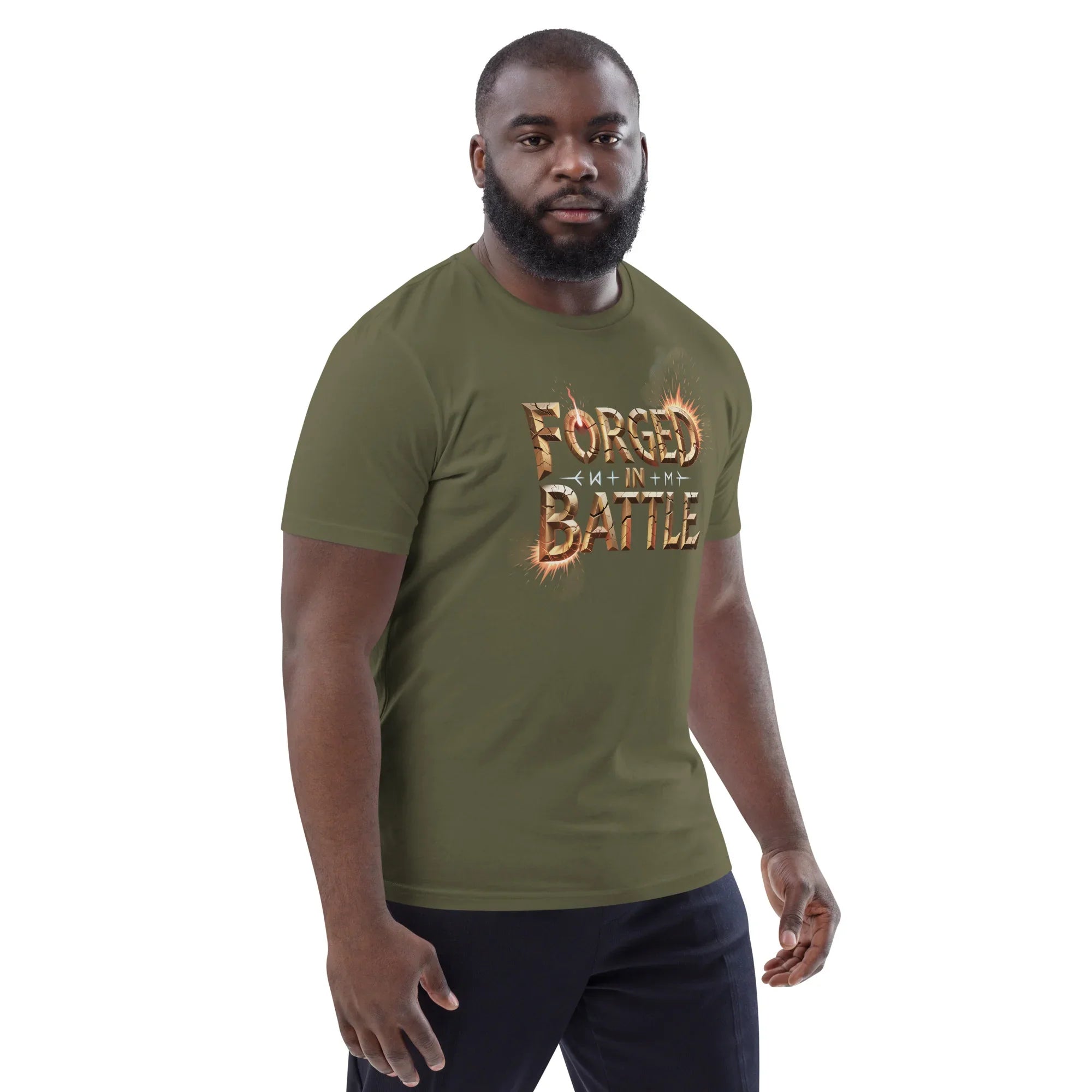 Forged in Battle Hack-and-Slash T-Shirt - RaZits