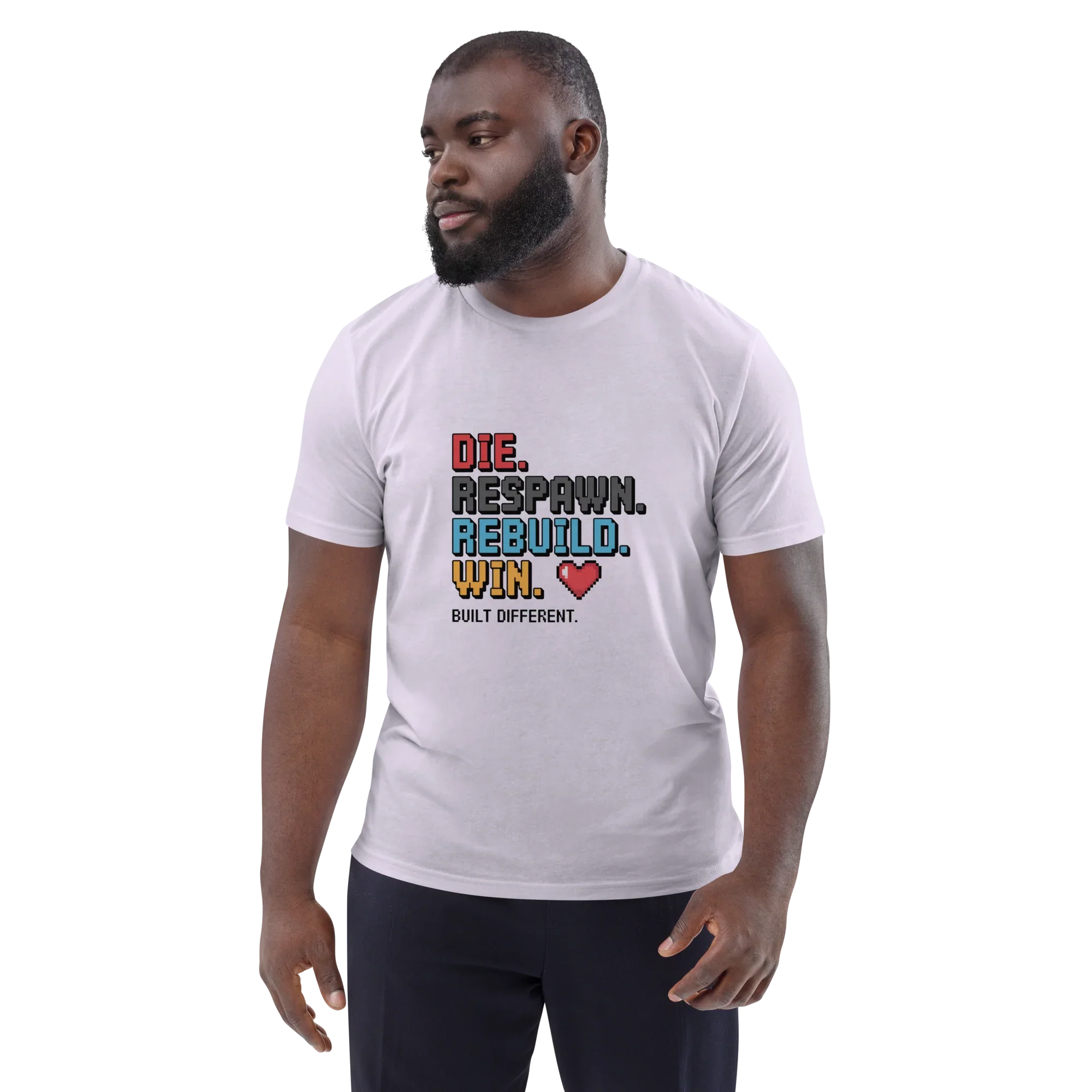 Die Respawn Rebuild Win Shirt – Built Different Gamer Tee - RaZits