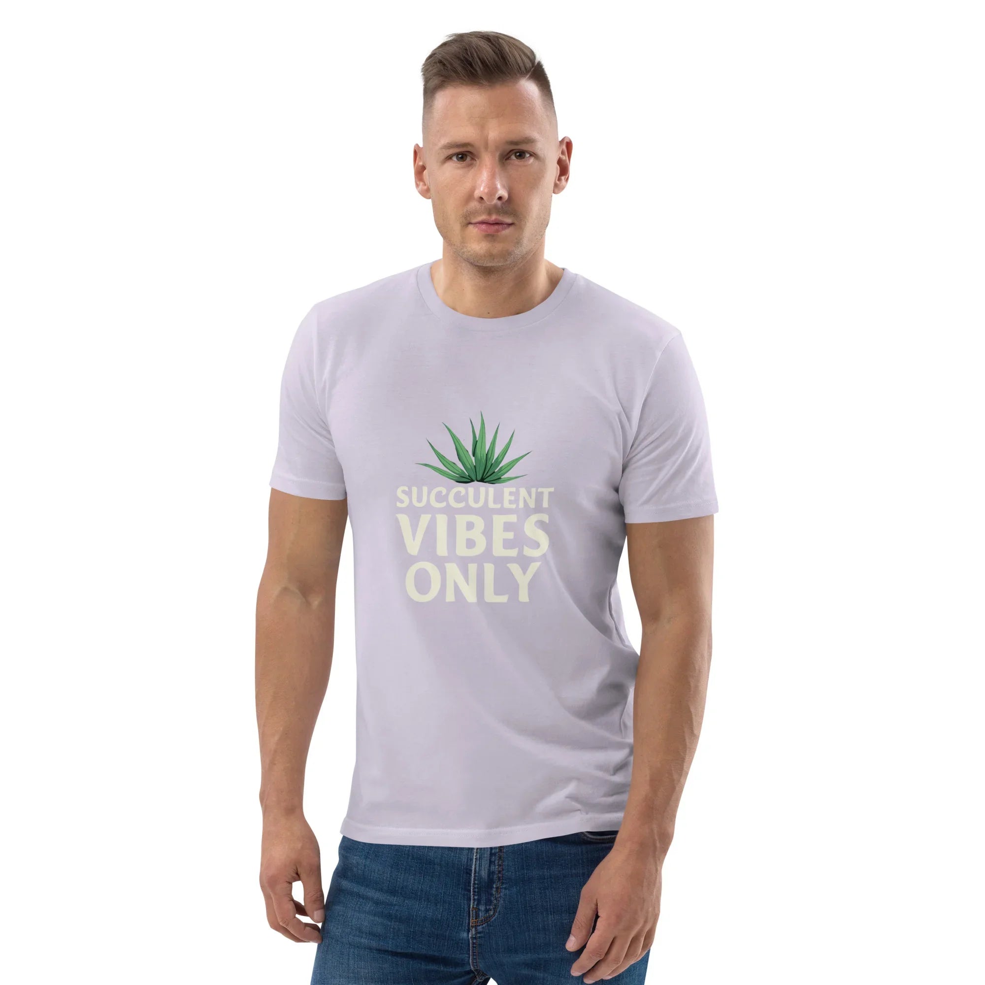 Succulent T-Shirt – Succulent Vibes Only Minimal Plant Tee - RaZits