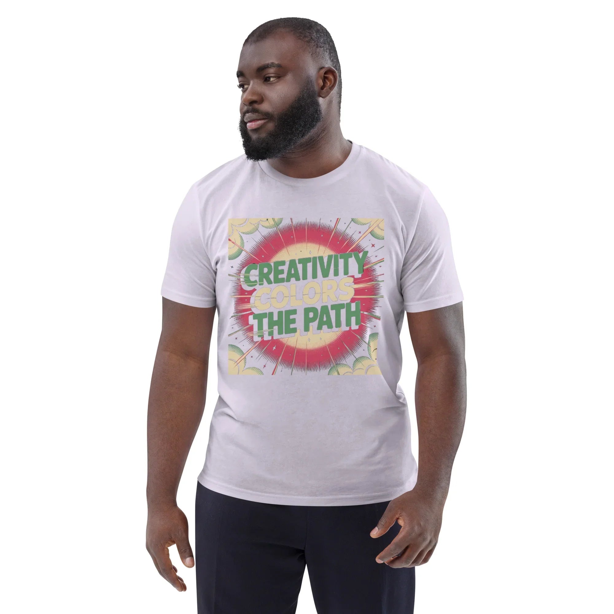 Comic-Style Adventure T-Shirt – “Creativity Colors the Path” Design - RaZits